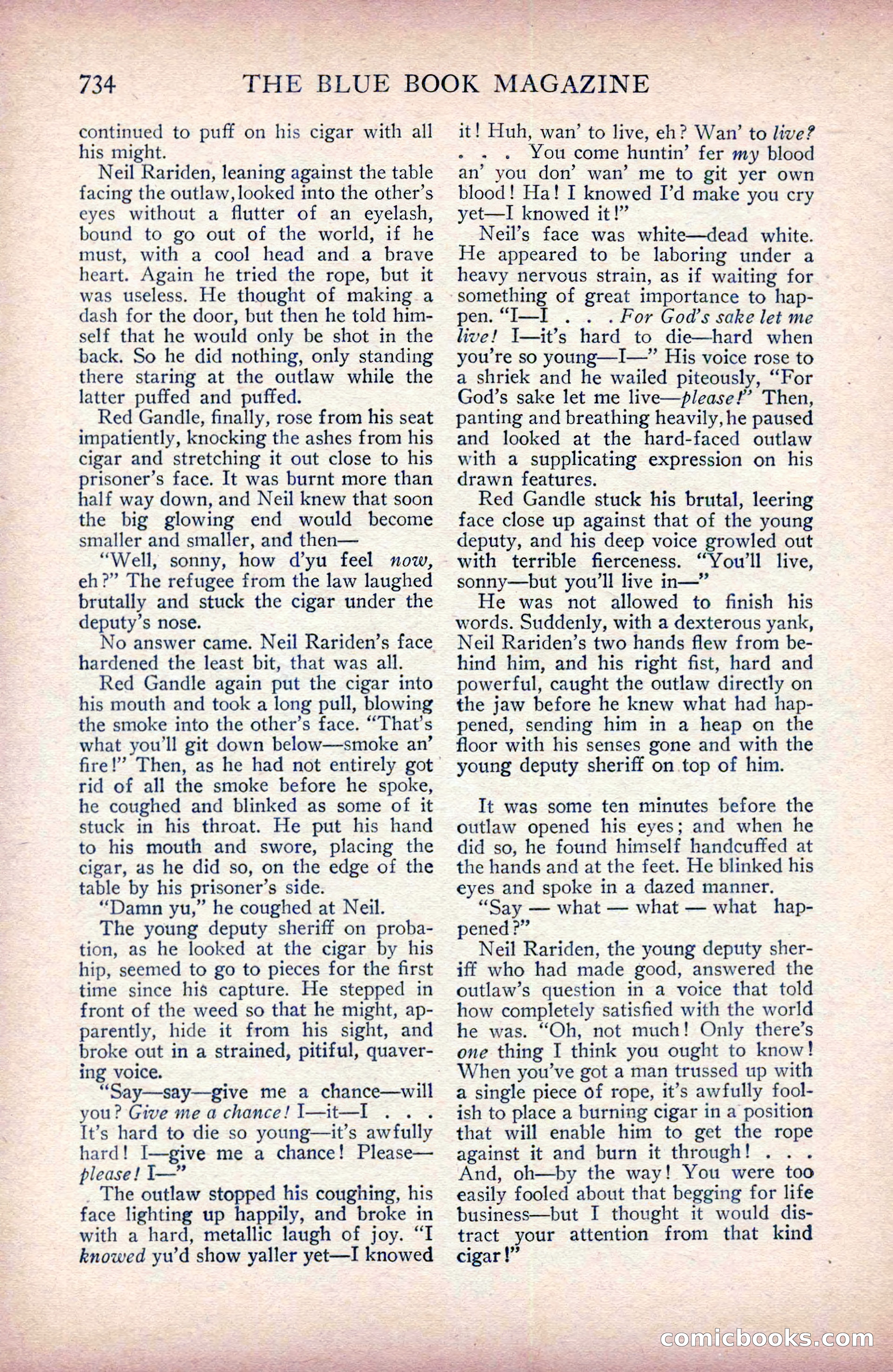 Stageland: The Blue Book Magazine — page 112 of 228