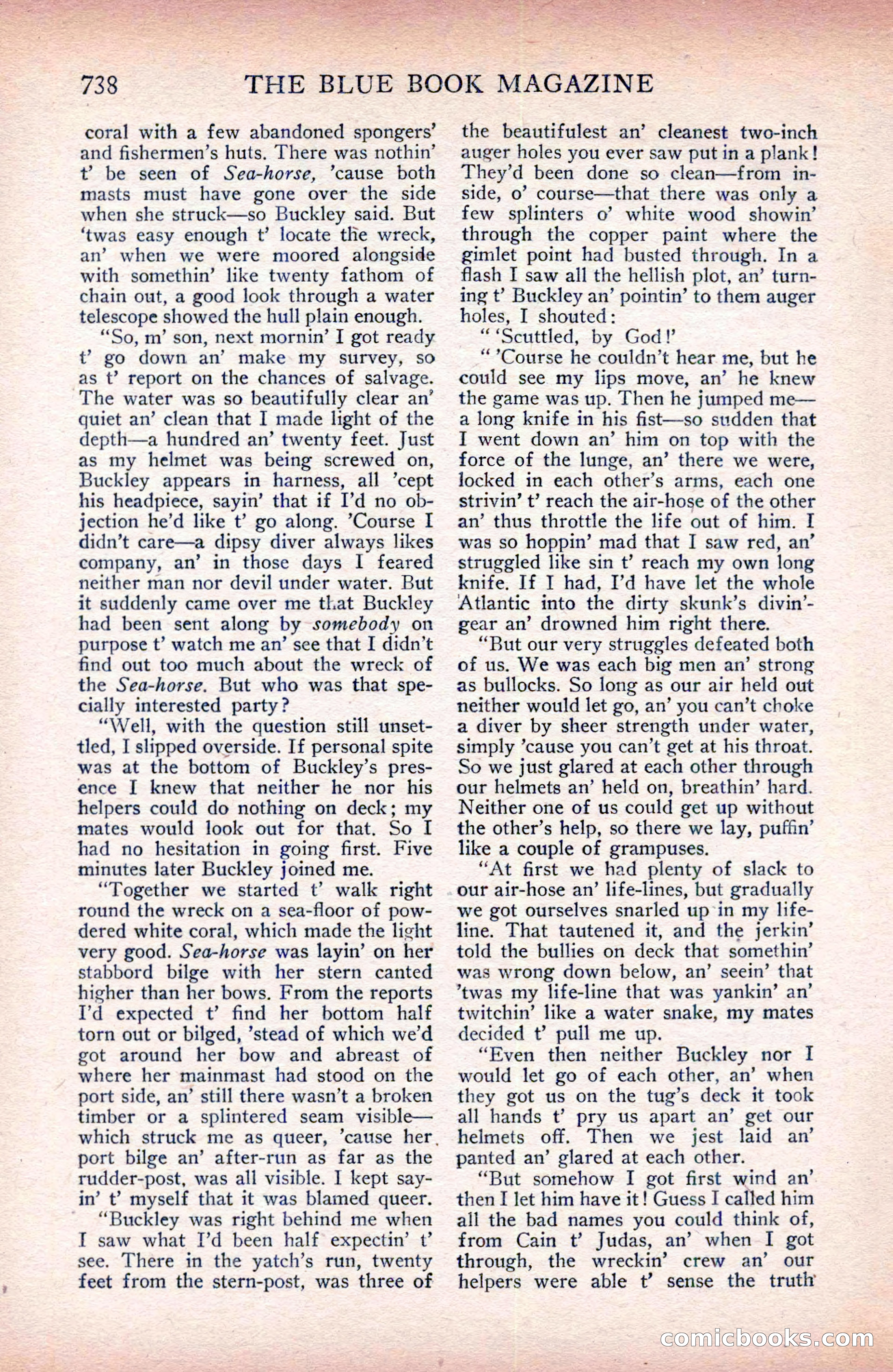 Stageland: The Blue Book Magazine — page 116 of 228
