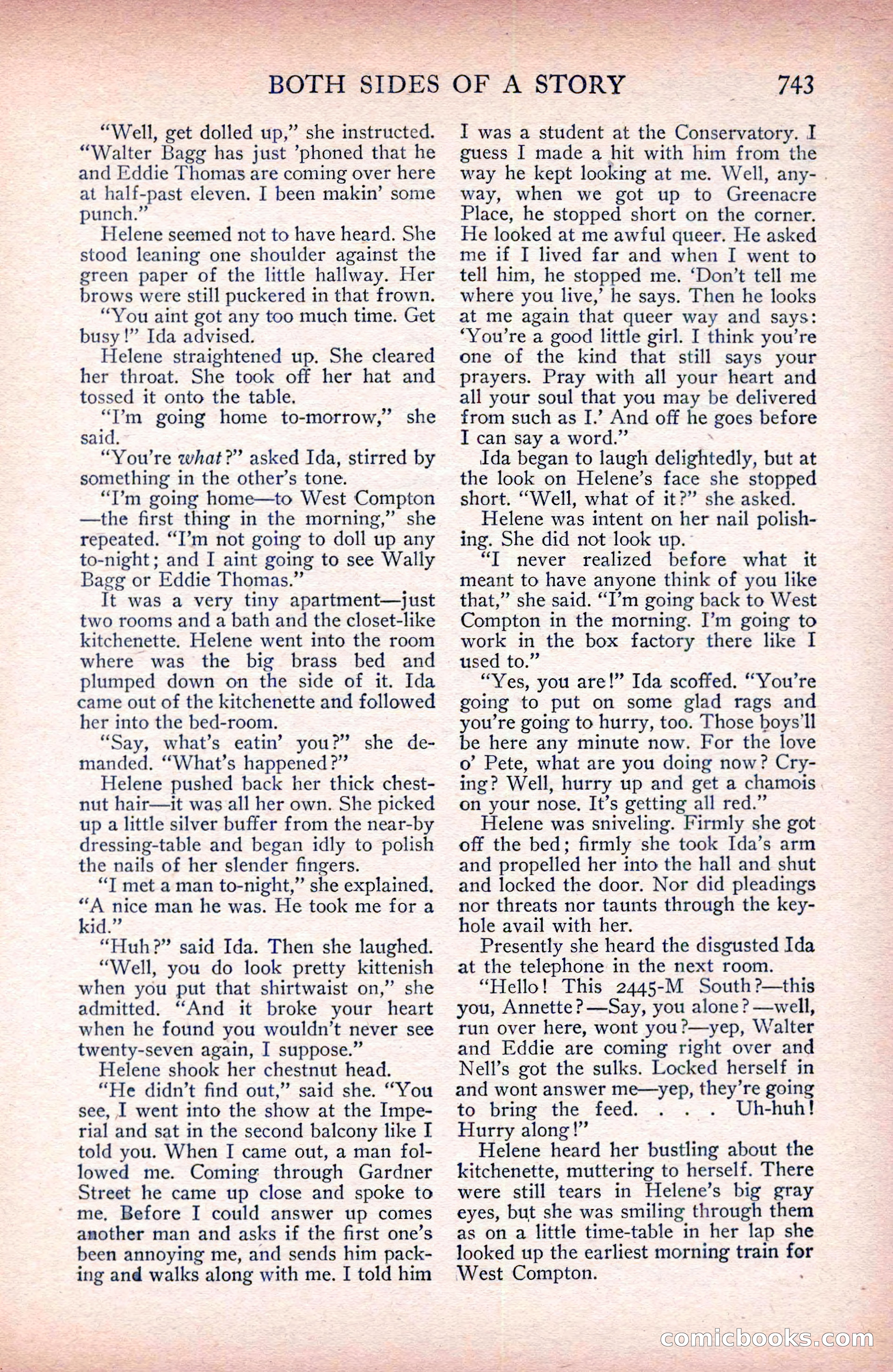 Stageland: The Blue Book Magazine — page 121 of 228