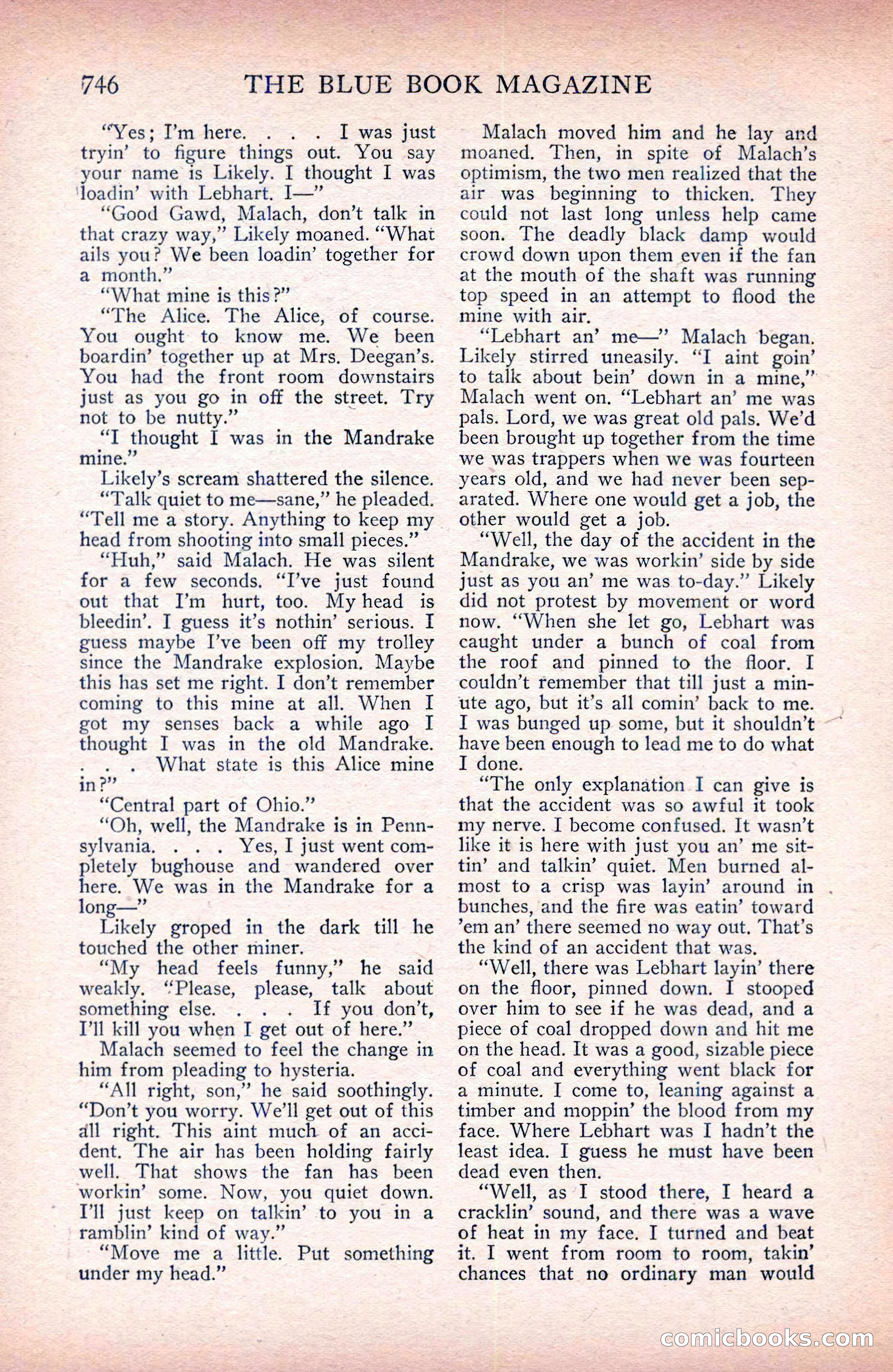 Stageland: The Blue Book Magazine — page 124 of 228