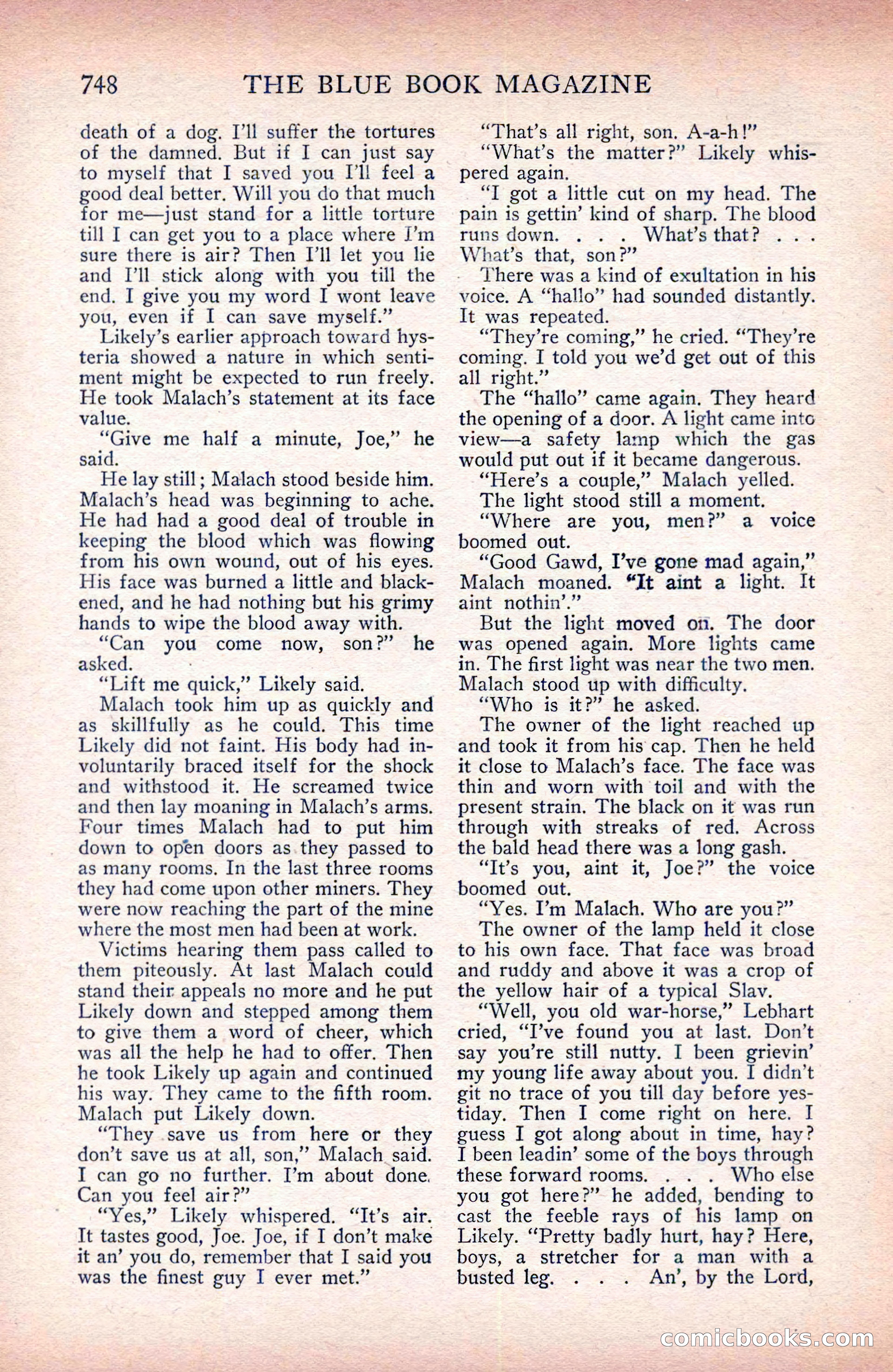 Stageland: The Blue Book Magazine — page 126 of 228