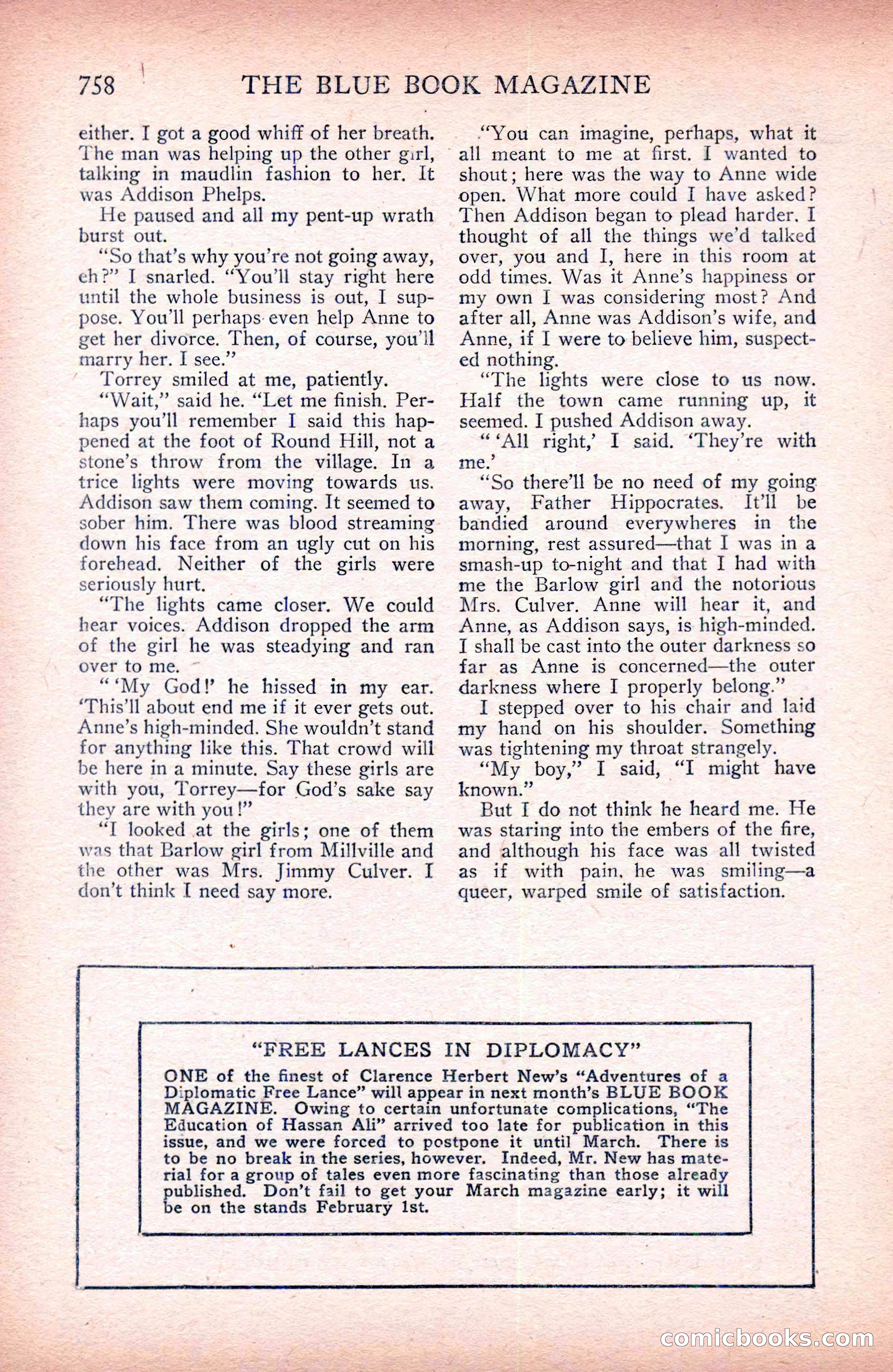 Stageland: The Blue Book Magazine — page 136 of 228