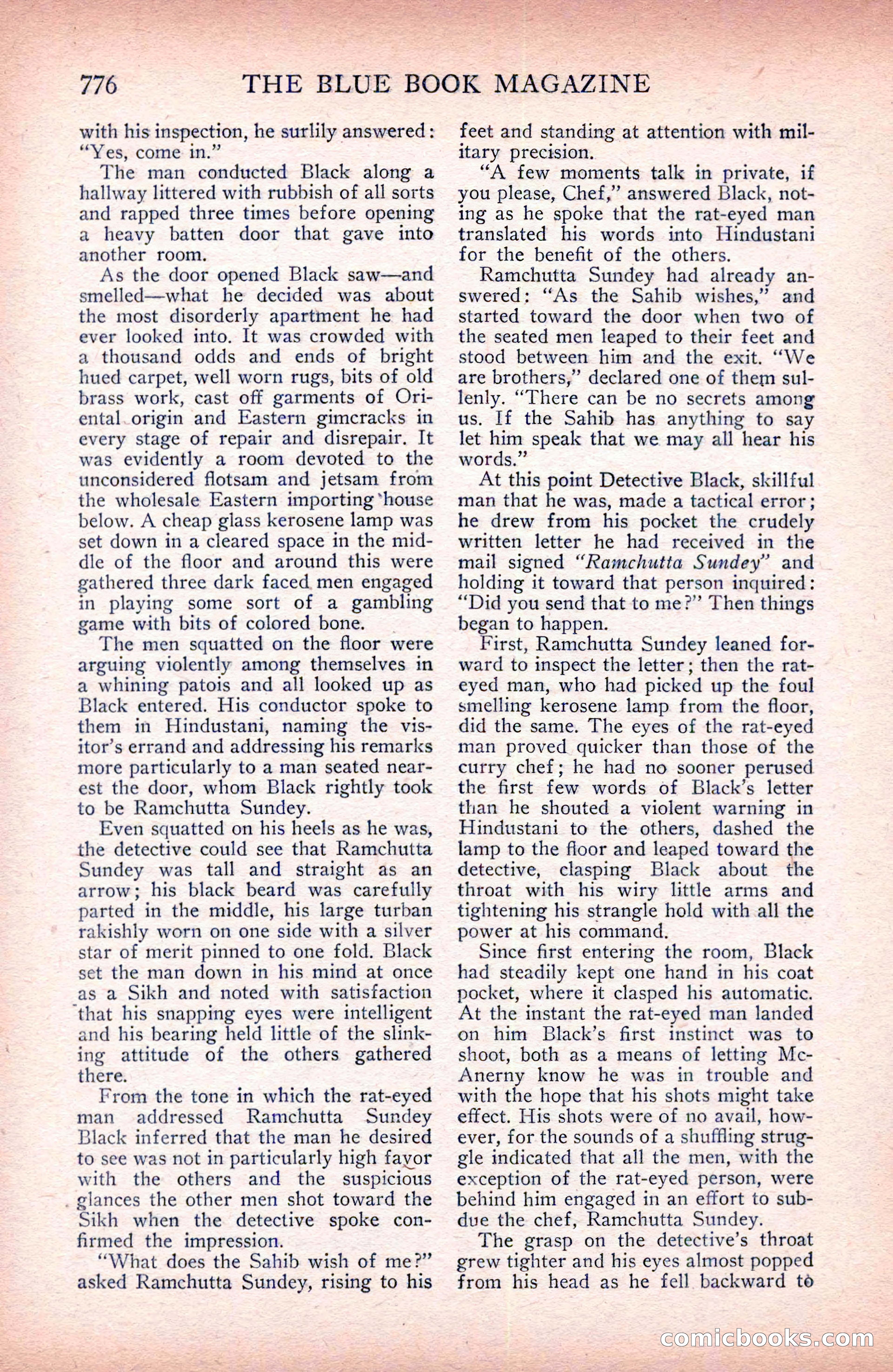 Stageland: The Blue Book Magazine — page 154 of 228