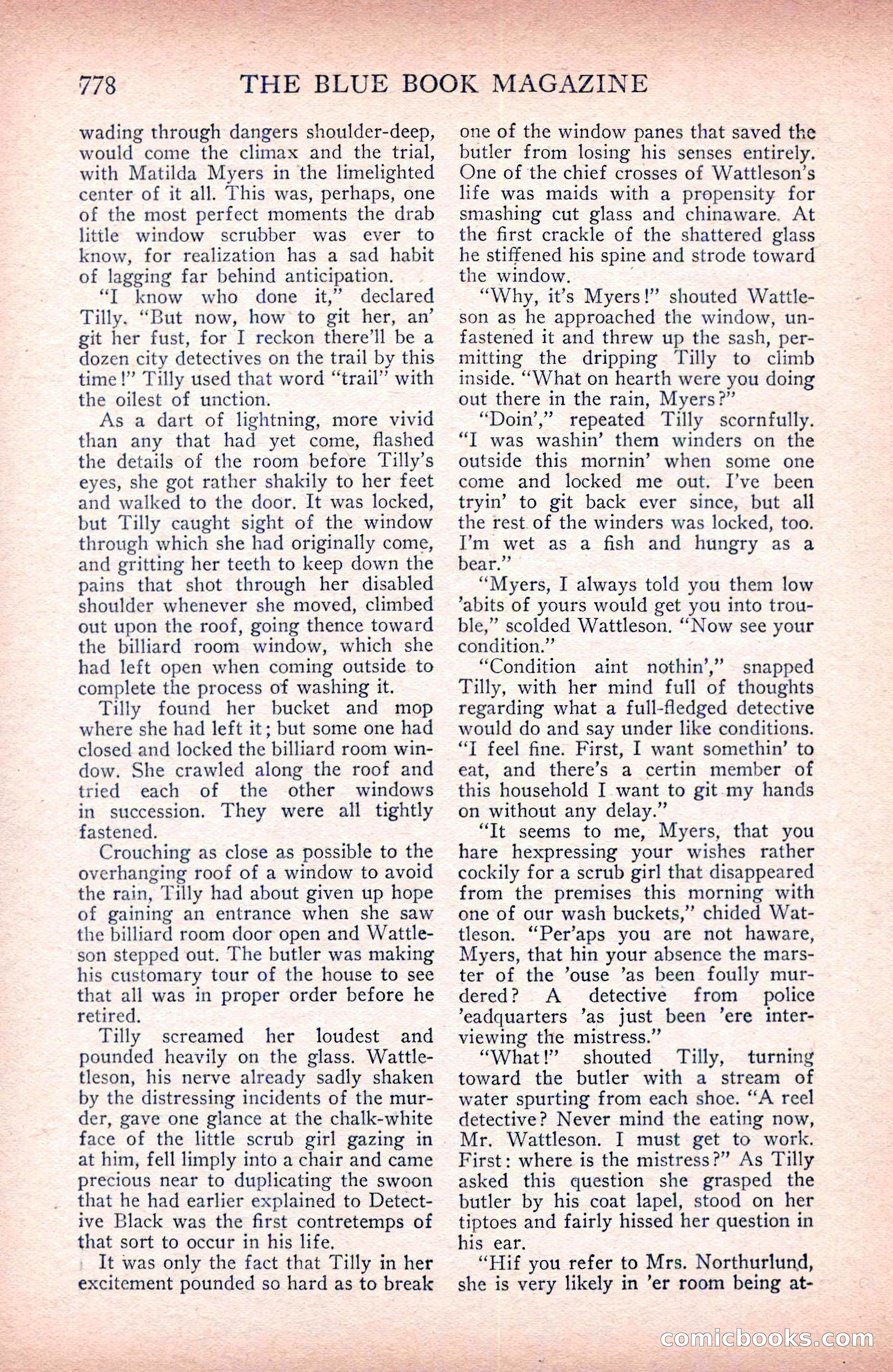 Stageland: The Blue Book Magazine — page 156 of 228