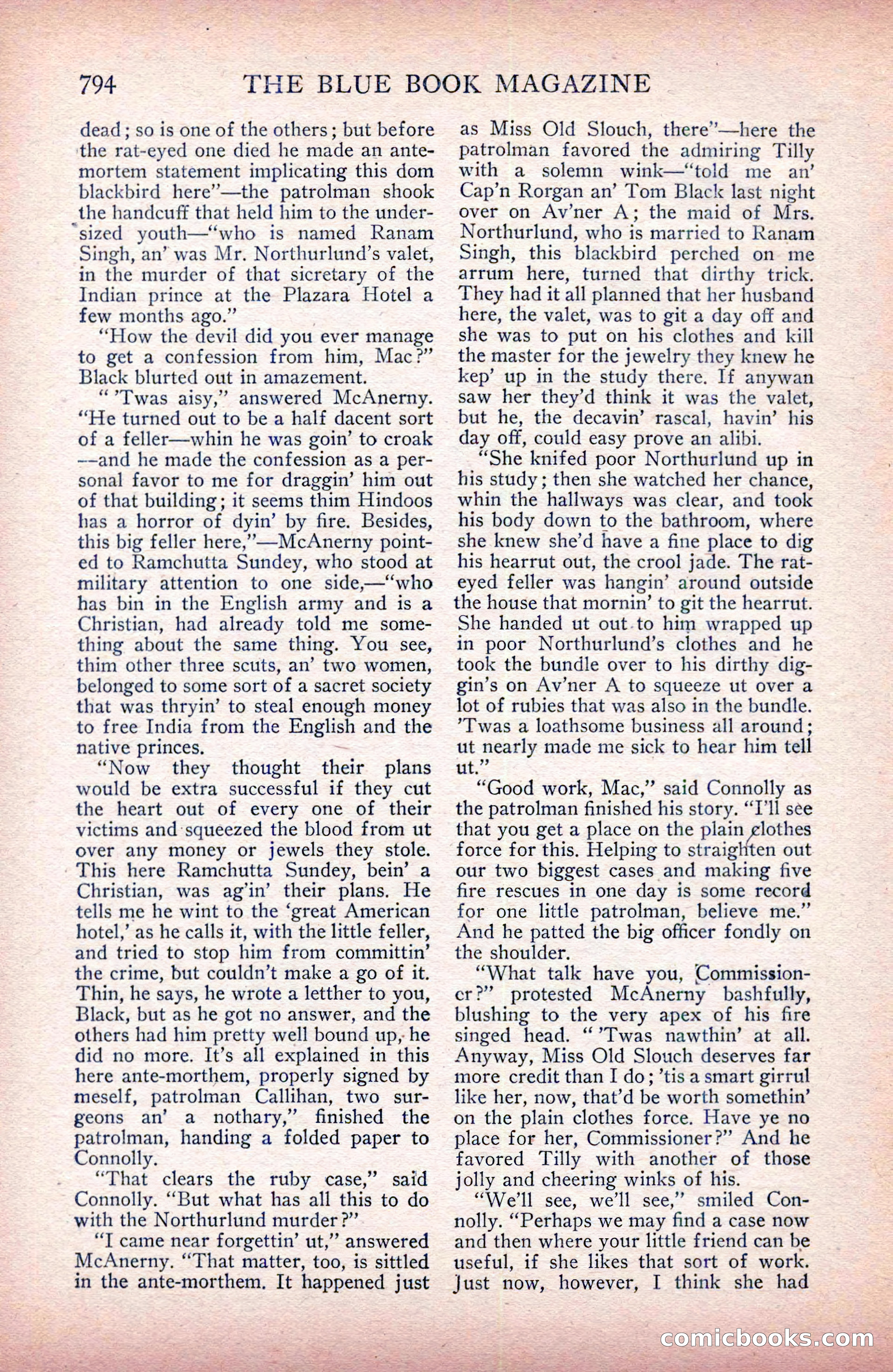 Stageland: The Blue Book Magazine — page 172 of 228
