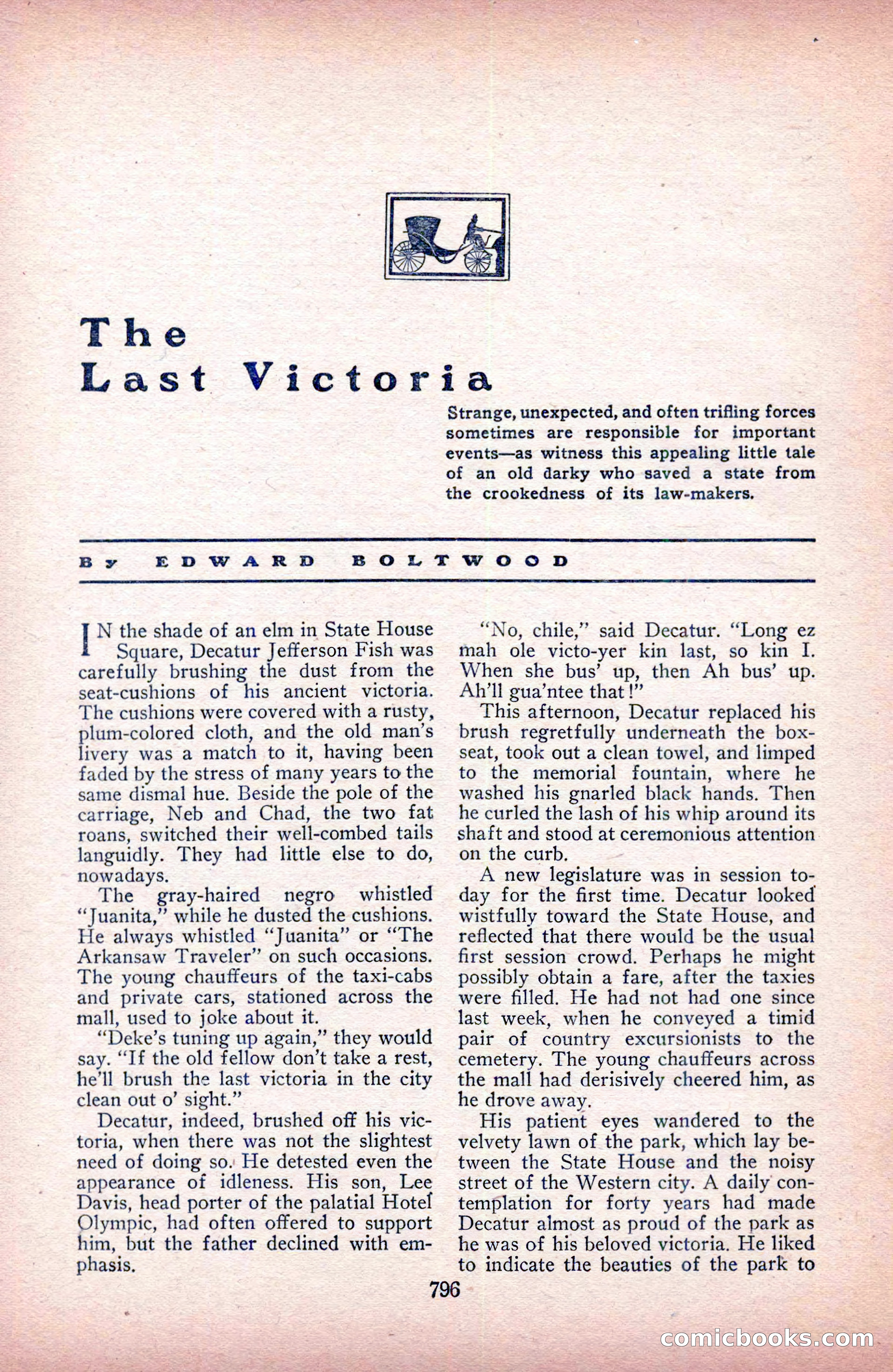 Stageland: The Blue Book Magazine — page 174 of 228