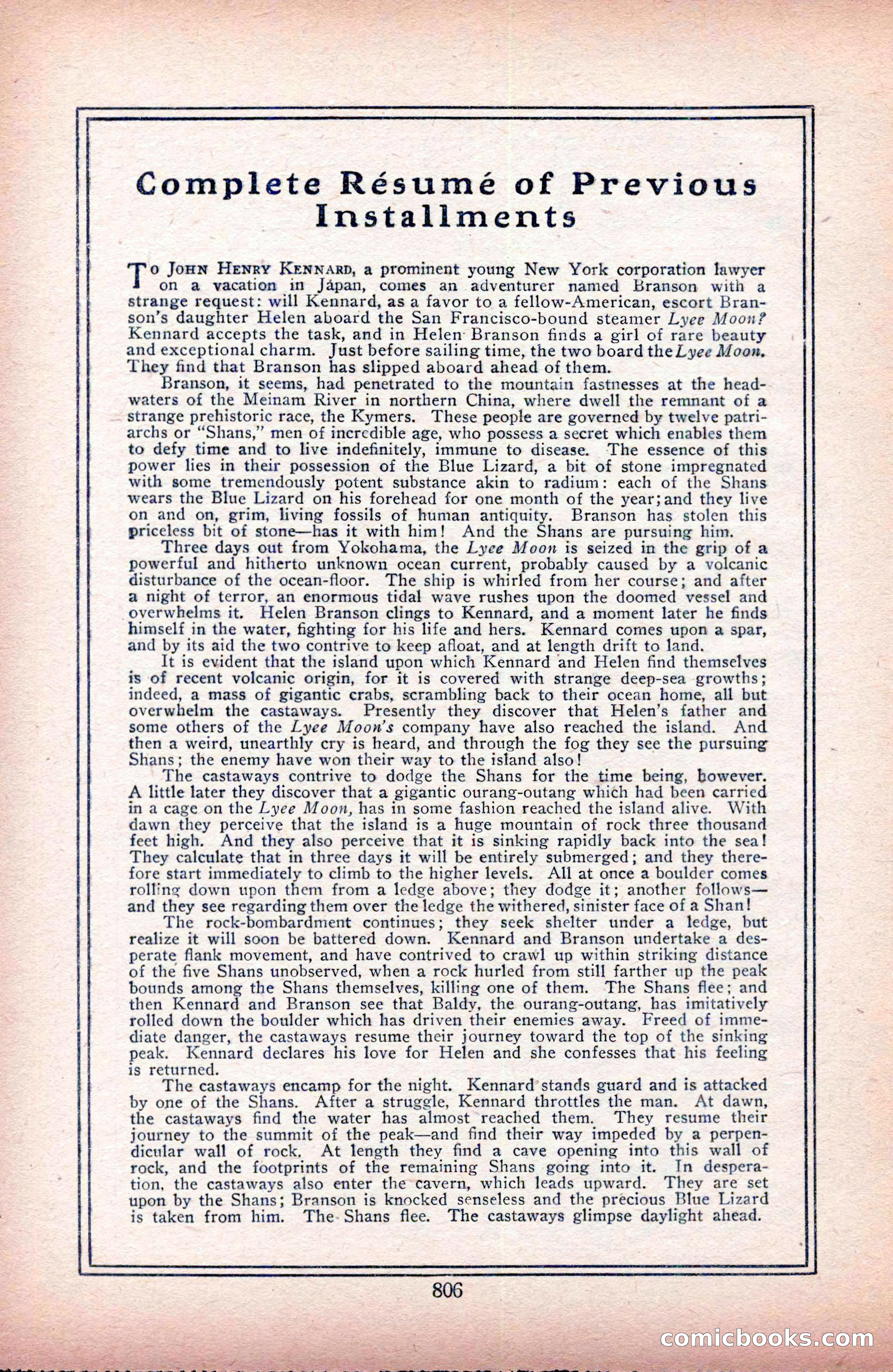 Stageland: The Blue Book Magazine — page 184 of 228