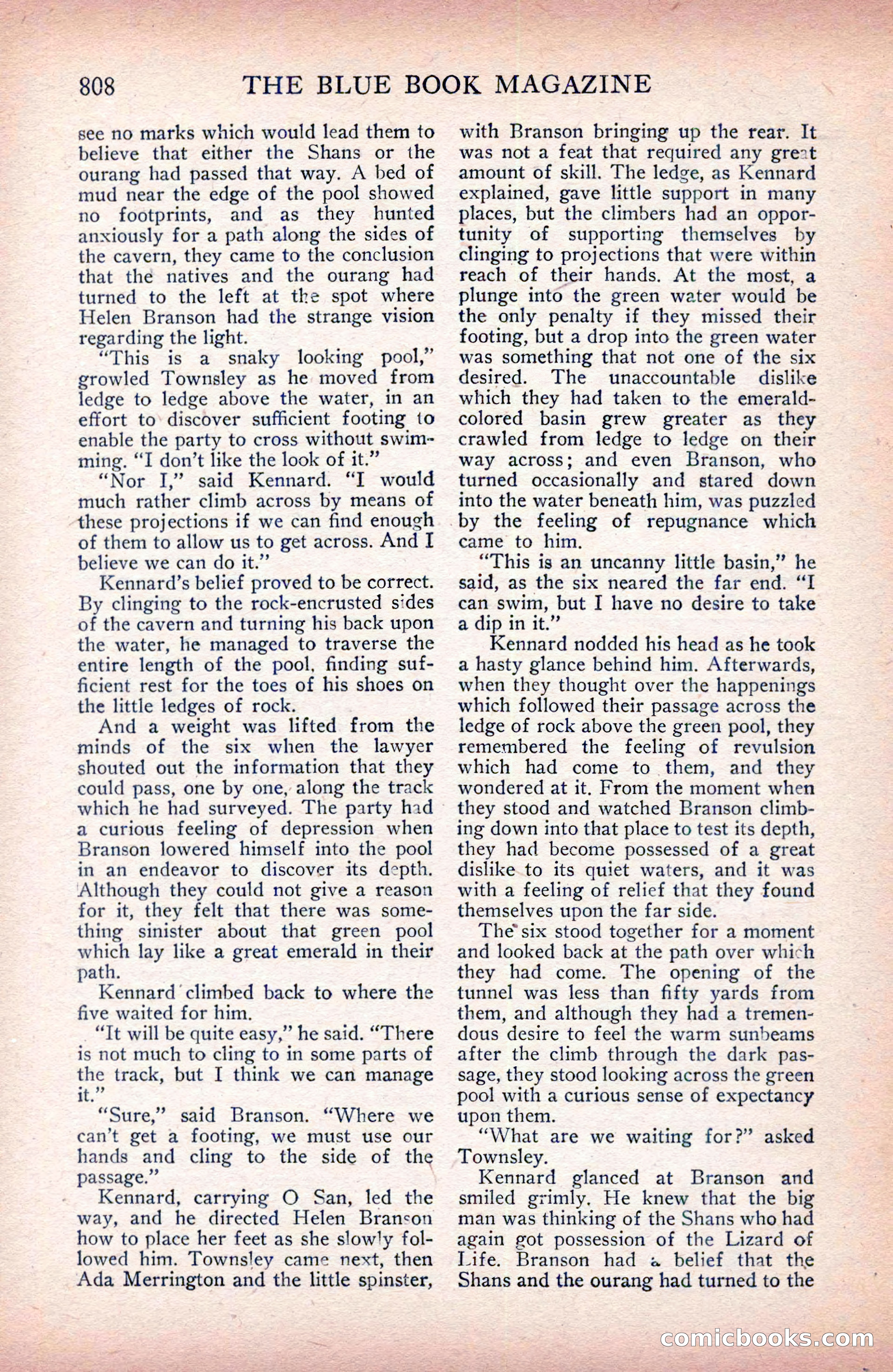 Stageland: The Blue Book Magazine — page 186 of 228
