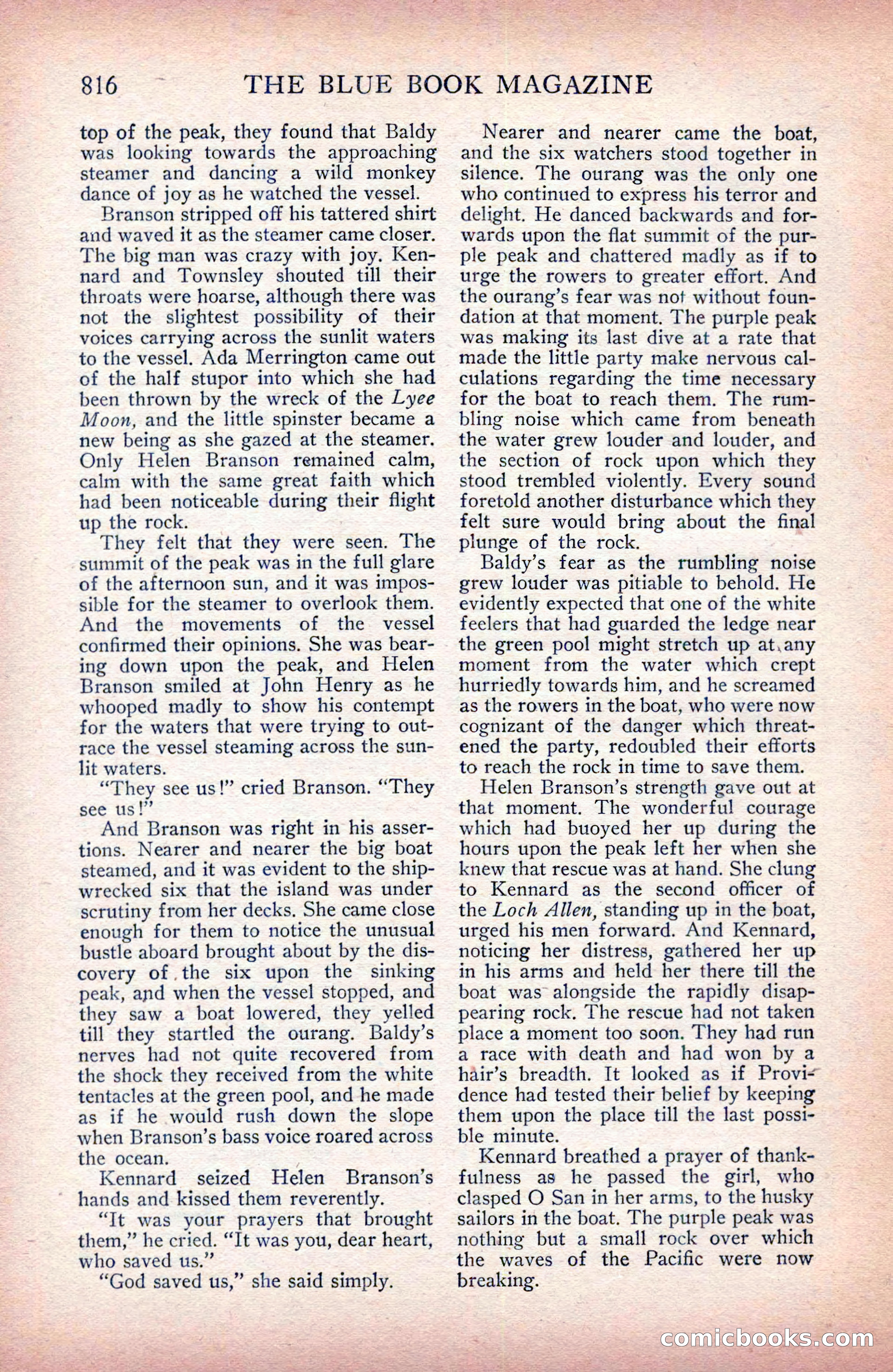 Stageland: The Blue Book Magazine — page 194 of 228