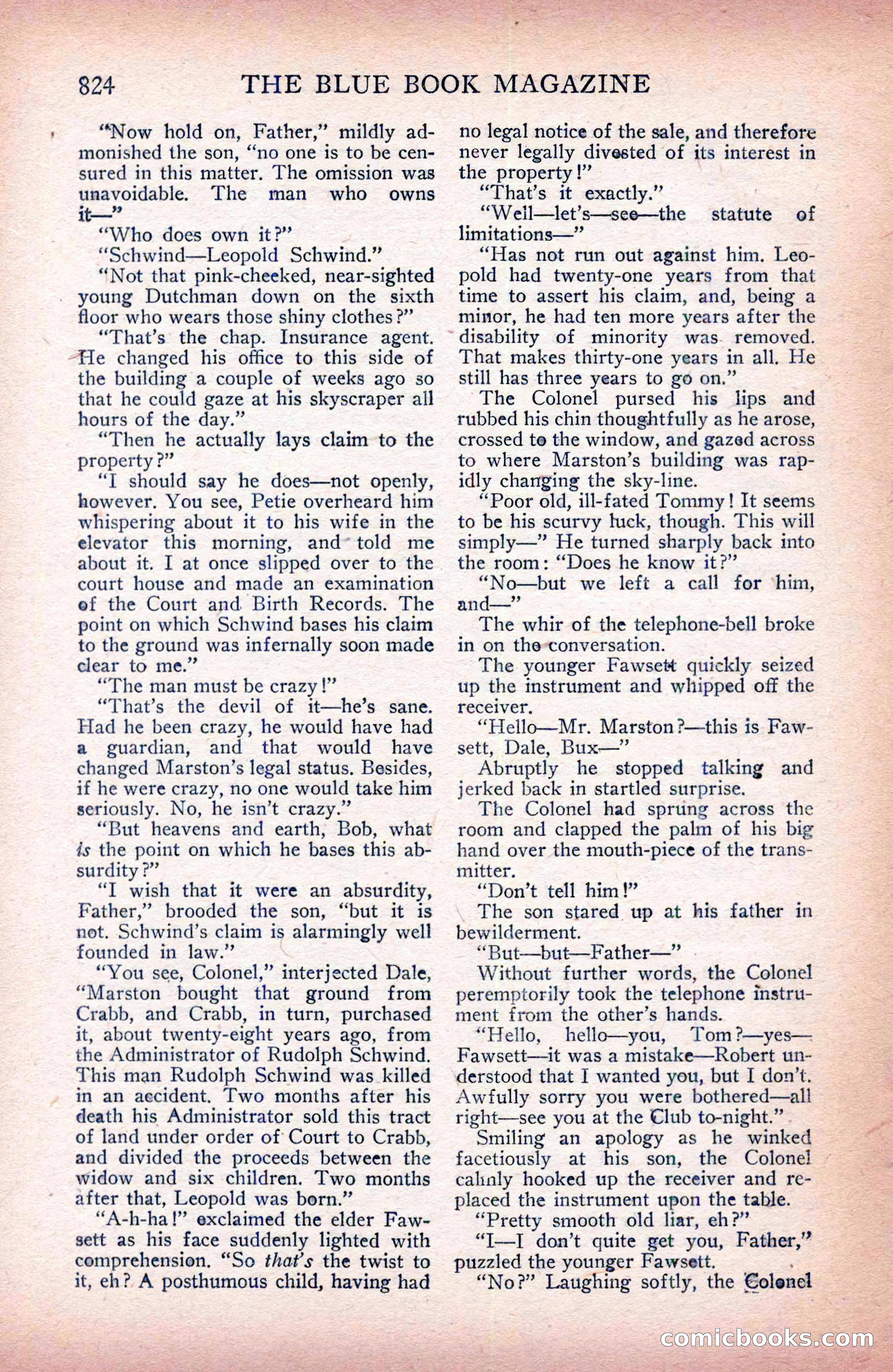 Stageland: The Blue Book Magazine — page 202 of 228
