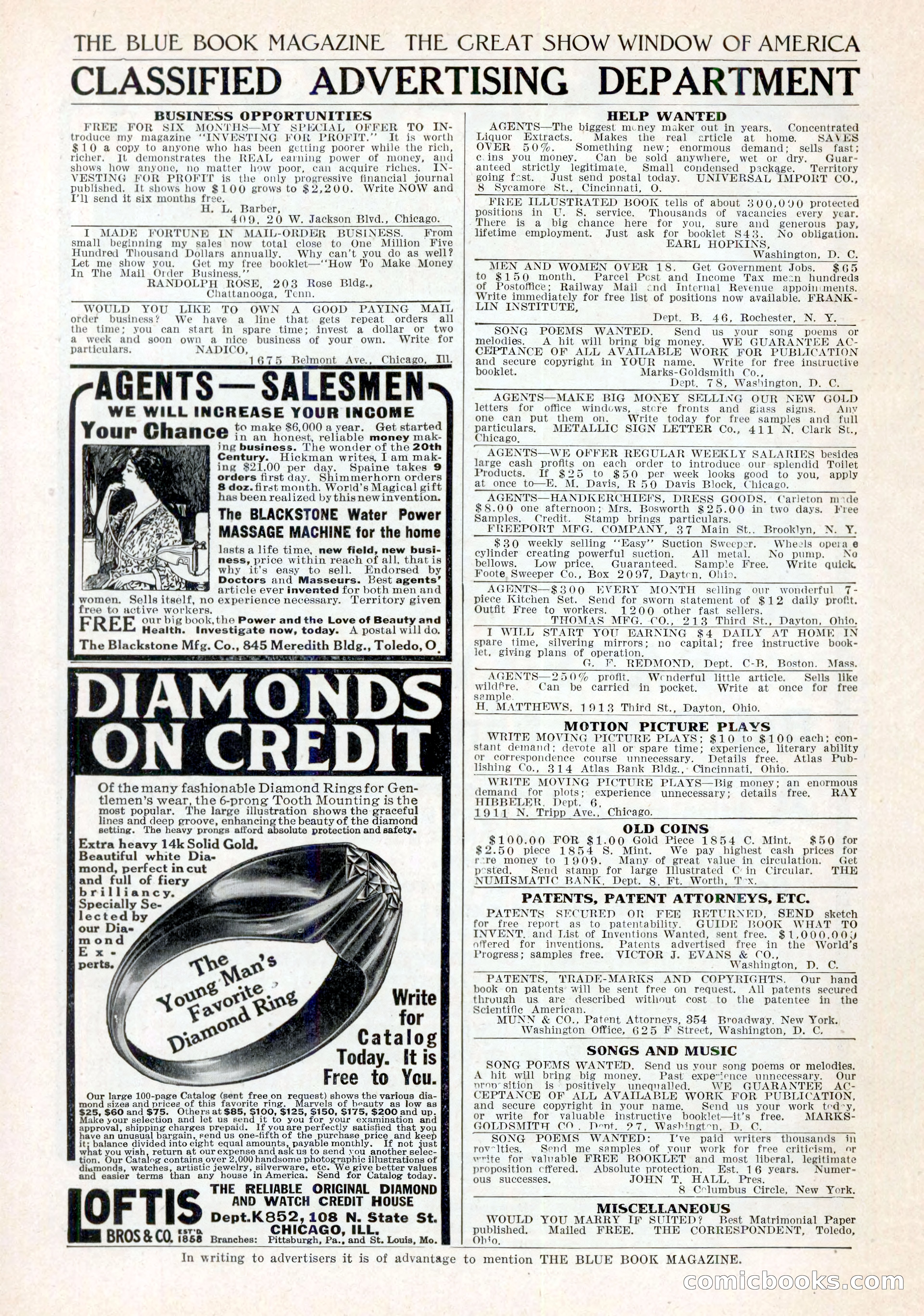Stageland: The Blue Book Magazine — page 222 of 228