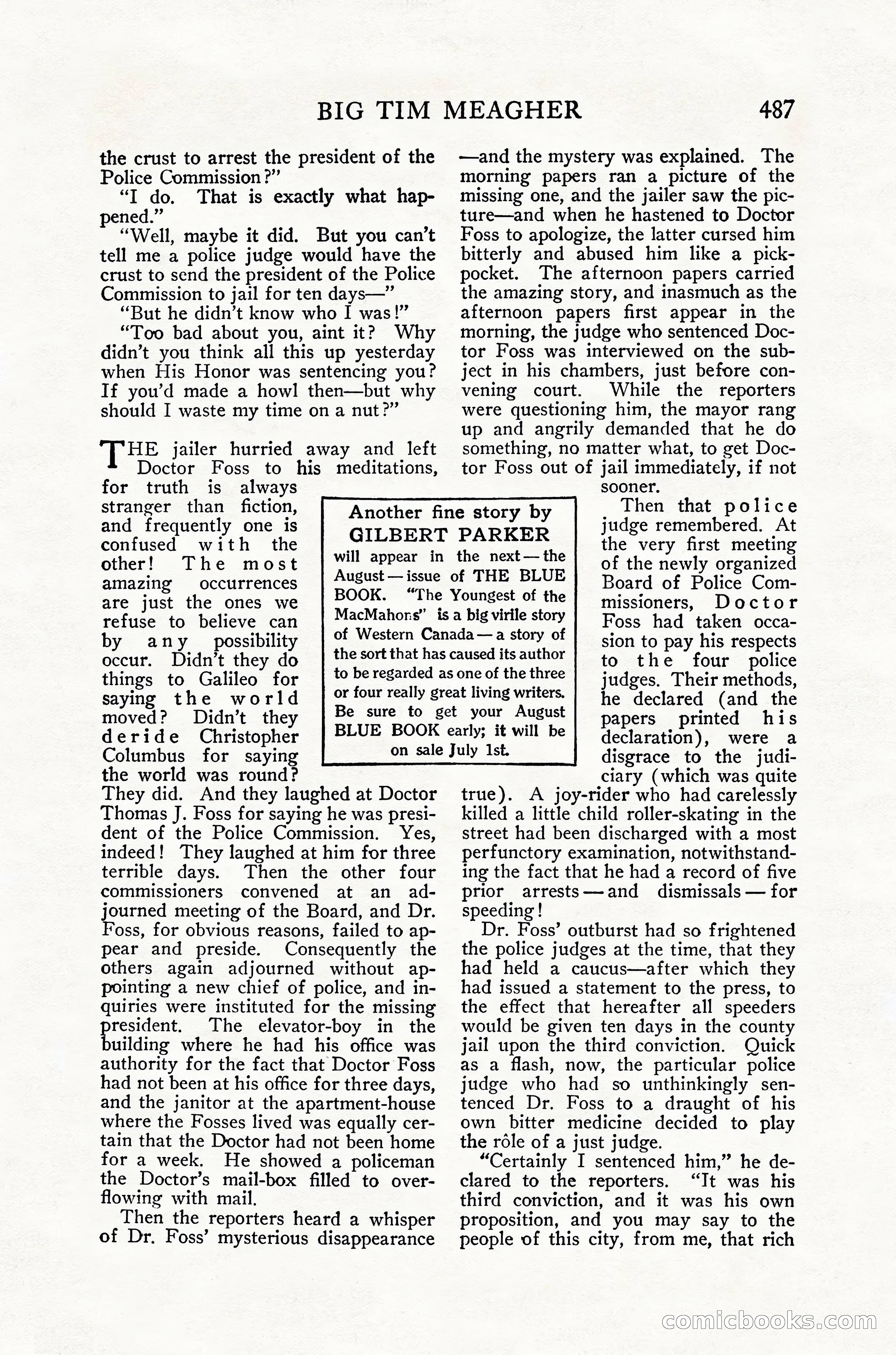 The Blue Book Magazine, July 1916 — page 13 of 262