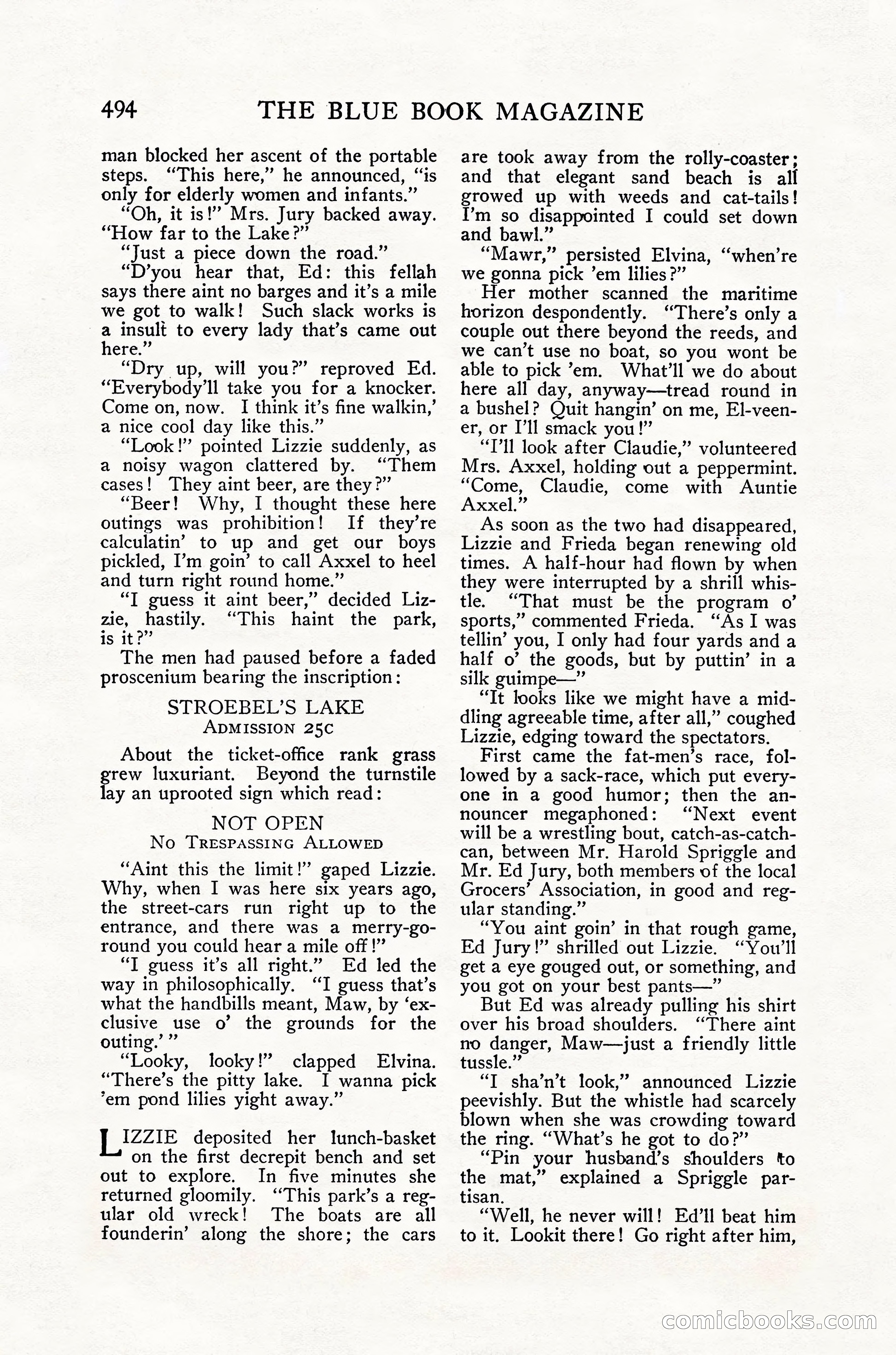 The Blue Book Magazine, July 1916 — page 20 of 262
