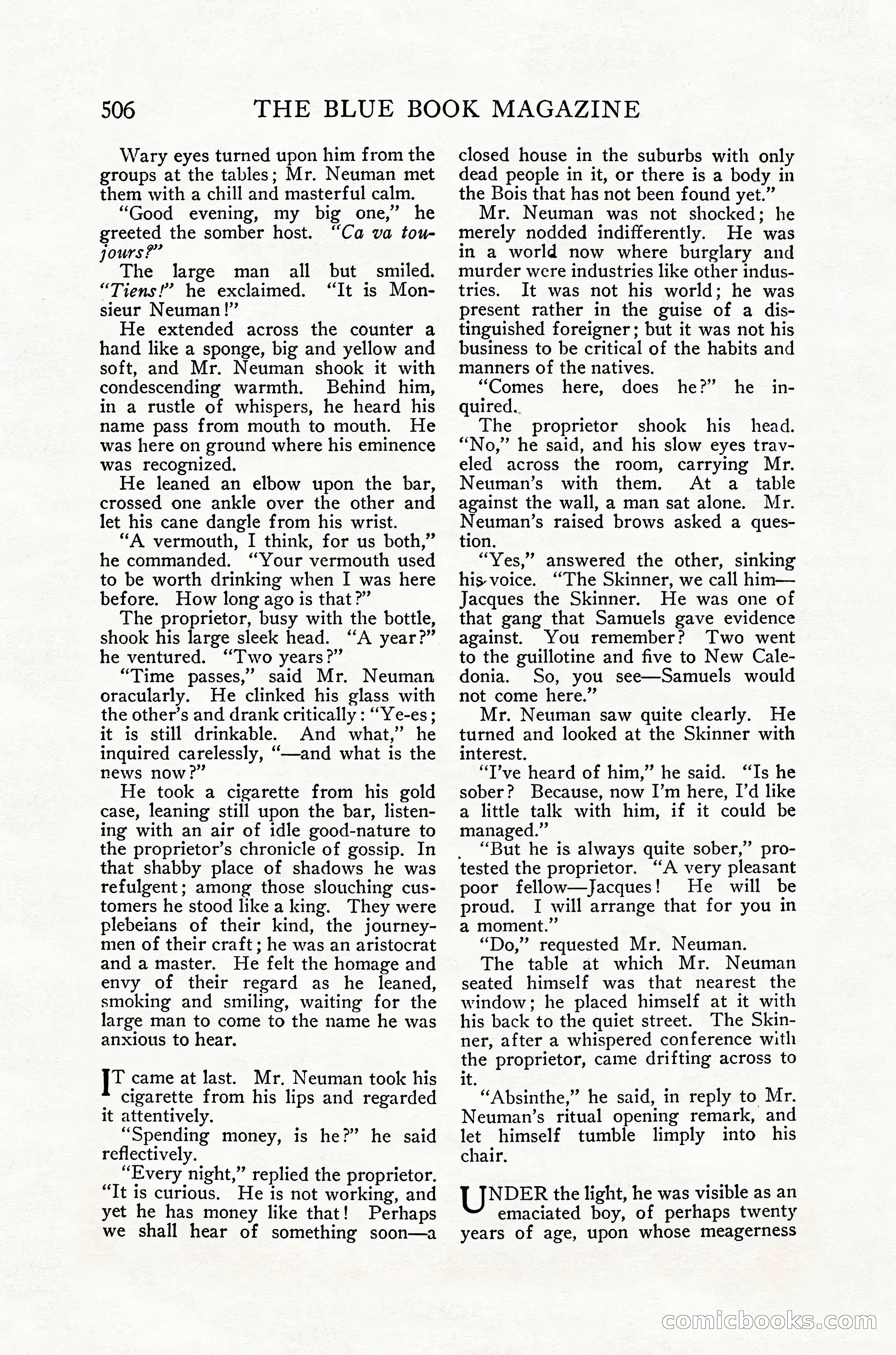 The Blue Book Magazine, July 1916 — page 32 of 262