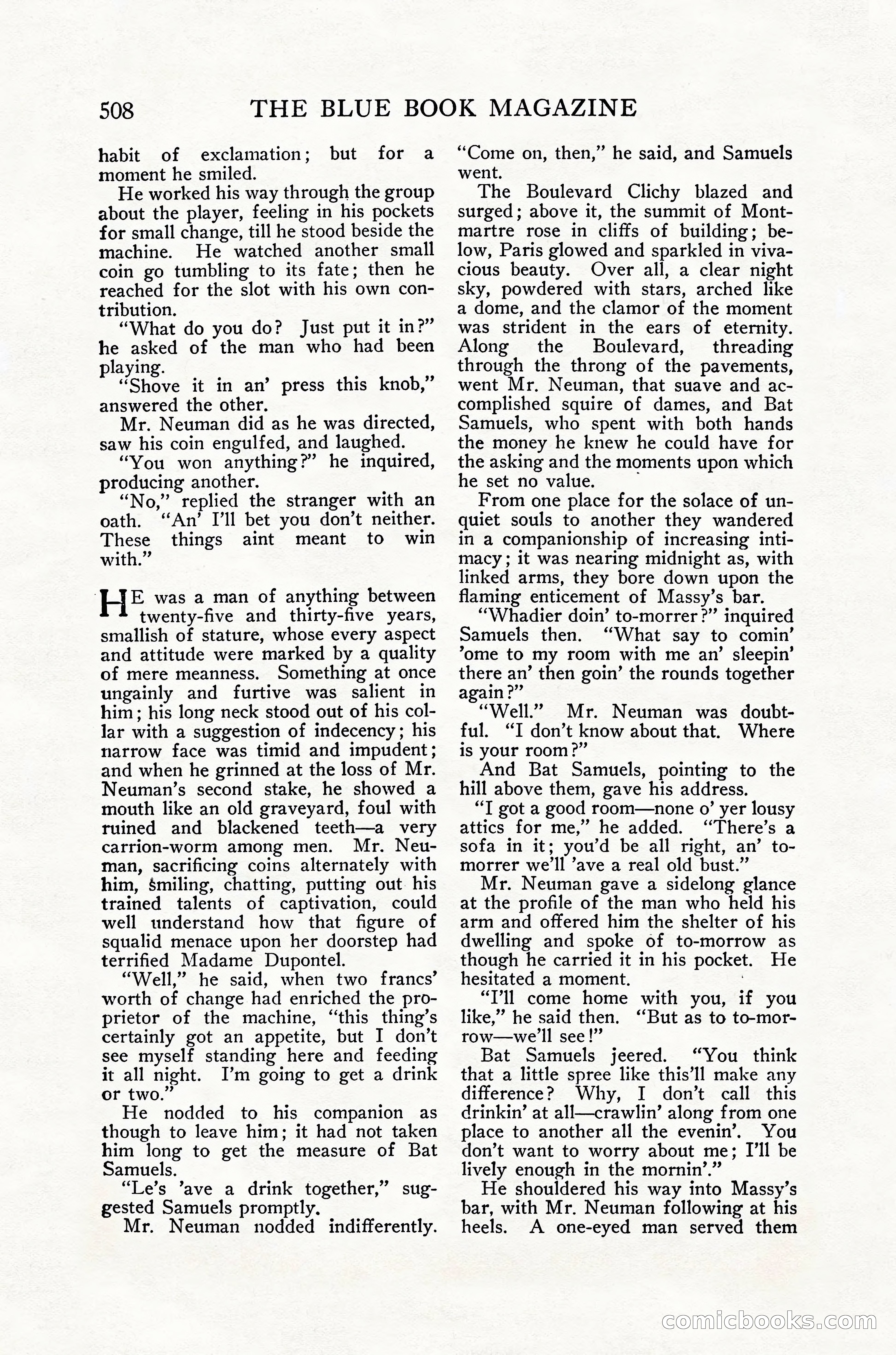 The Blue Book Magazine, July 1916 — page 34 of 262