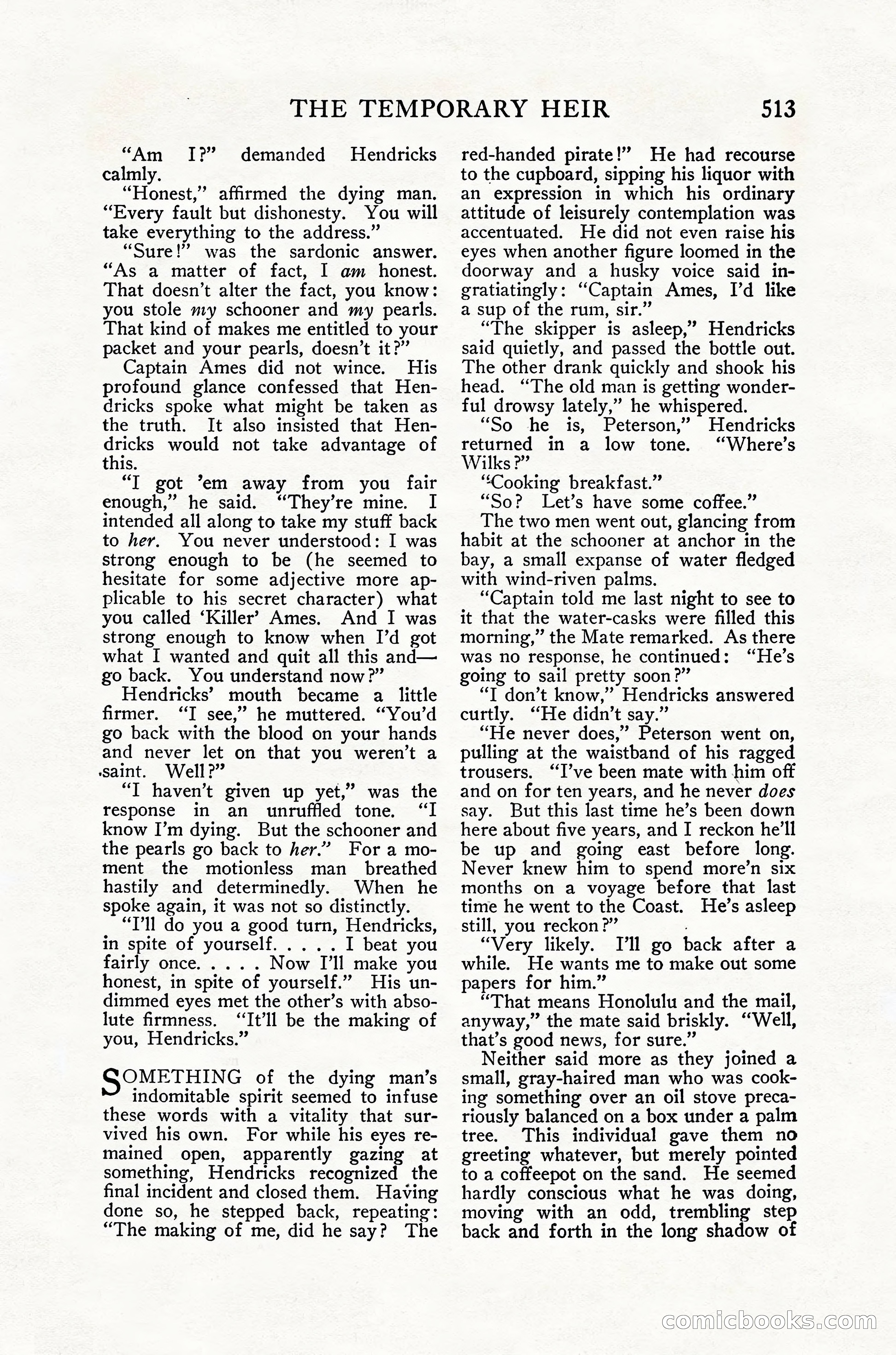 The Blue Book Magazine, July 1916 — page 39 of 262