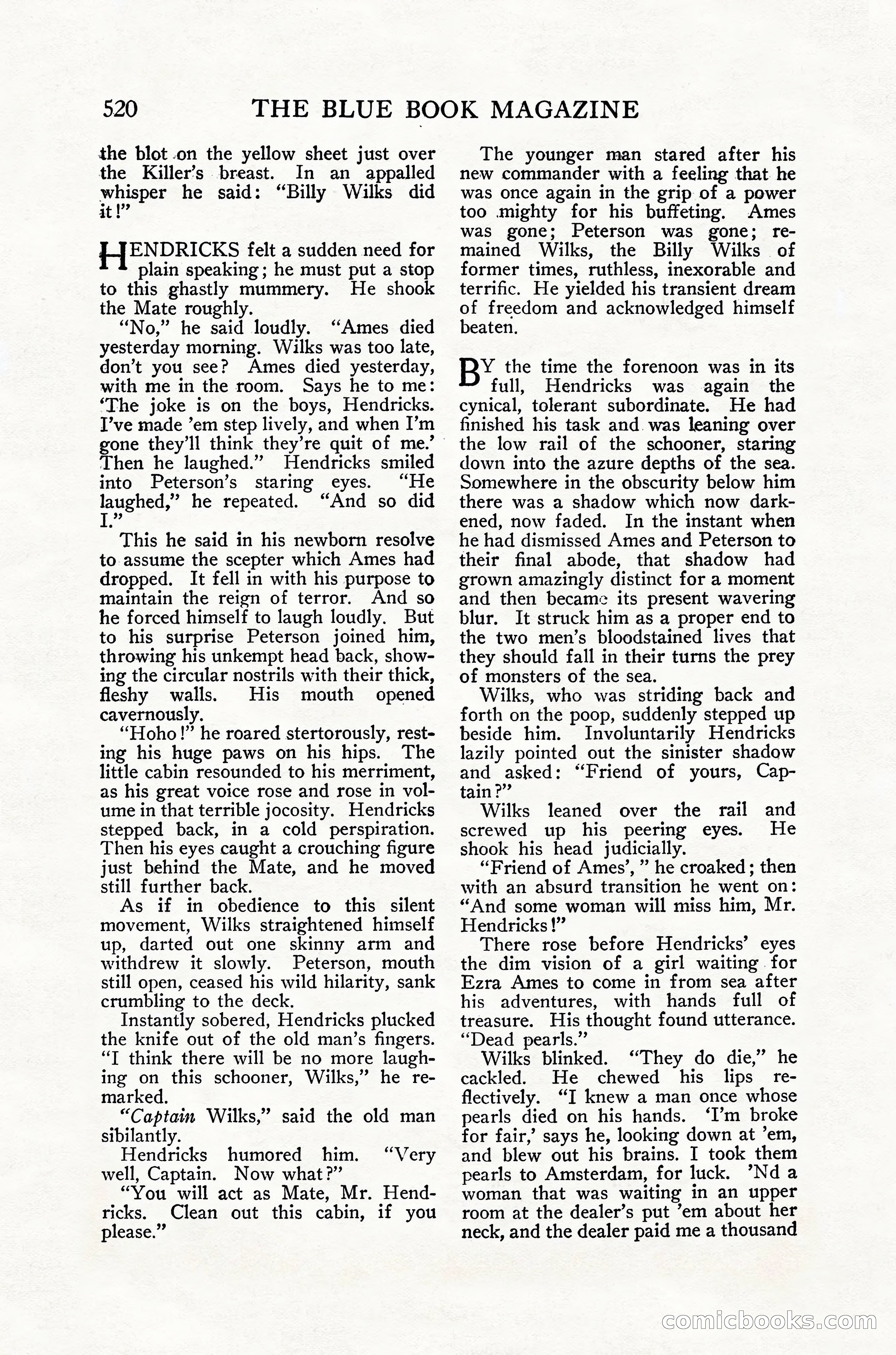 The Blue Book Magazine, July 1916 — page 46 of 262