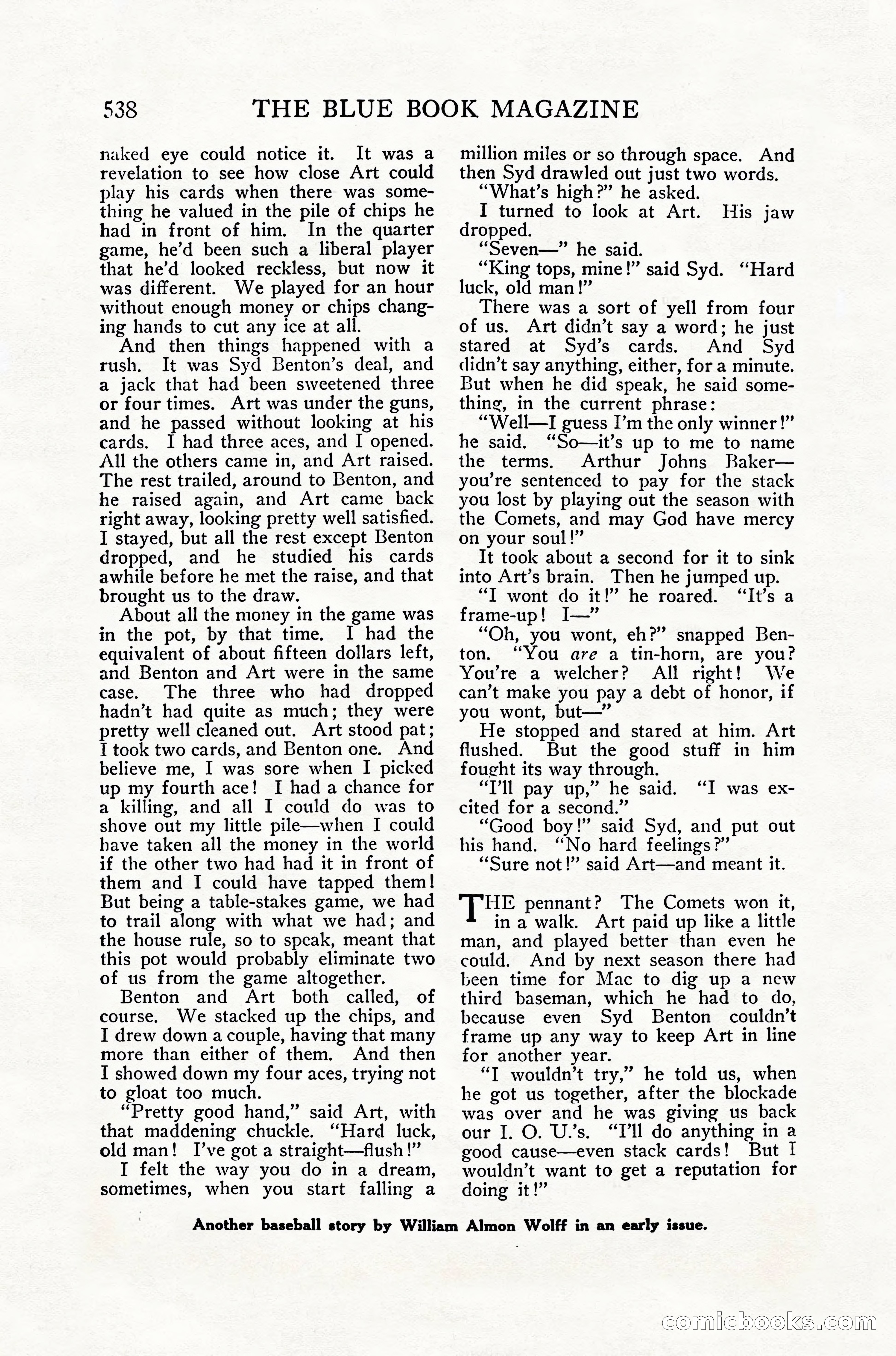 The Blue Book Magazine, July 1916 — page 64 of 262