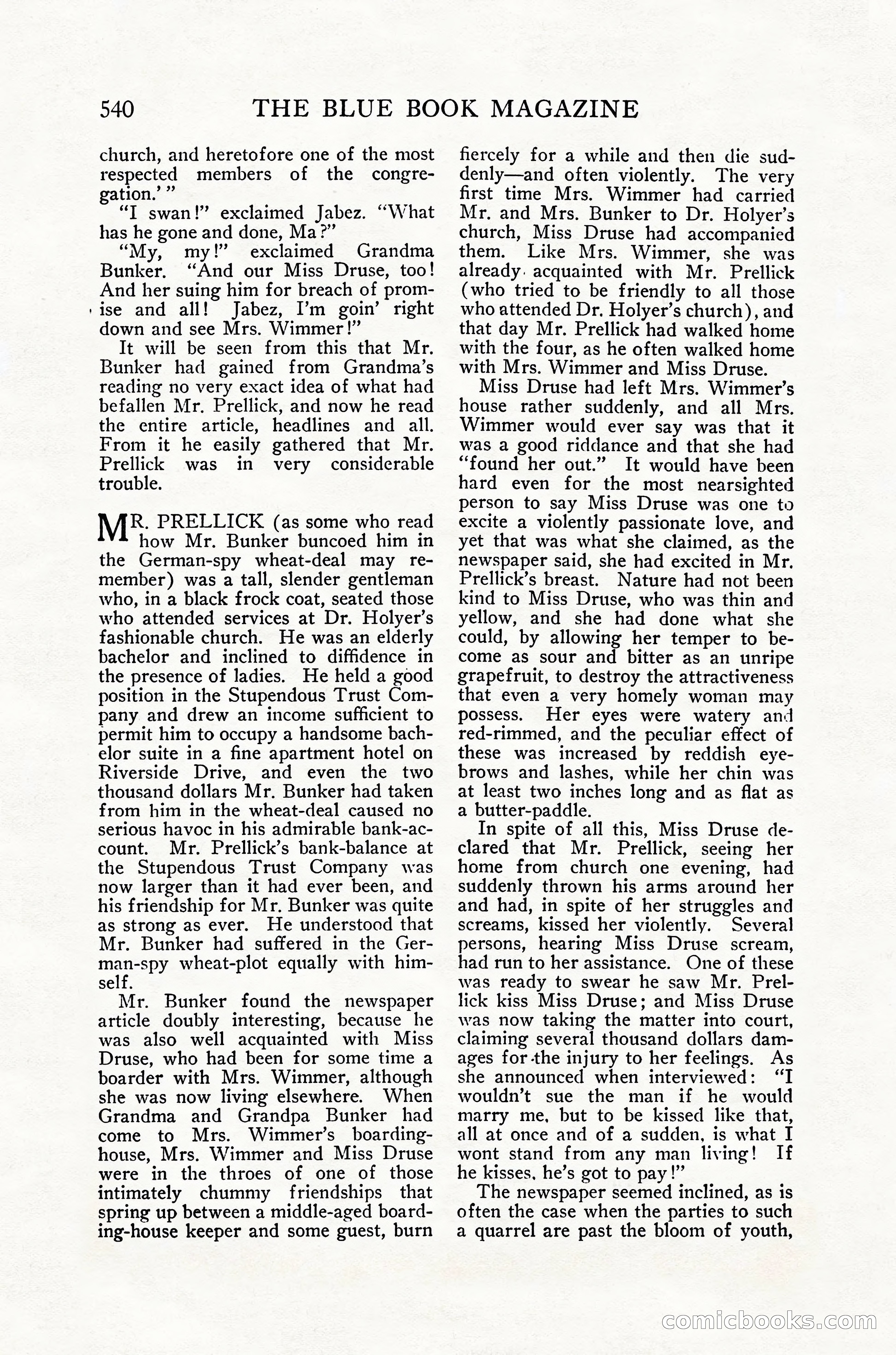 The Blue Book Magazine, July 1916 — page 66 of 262