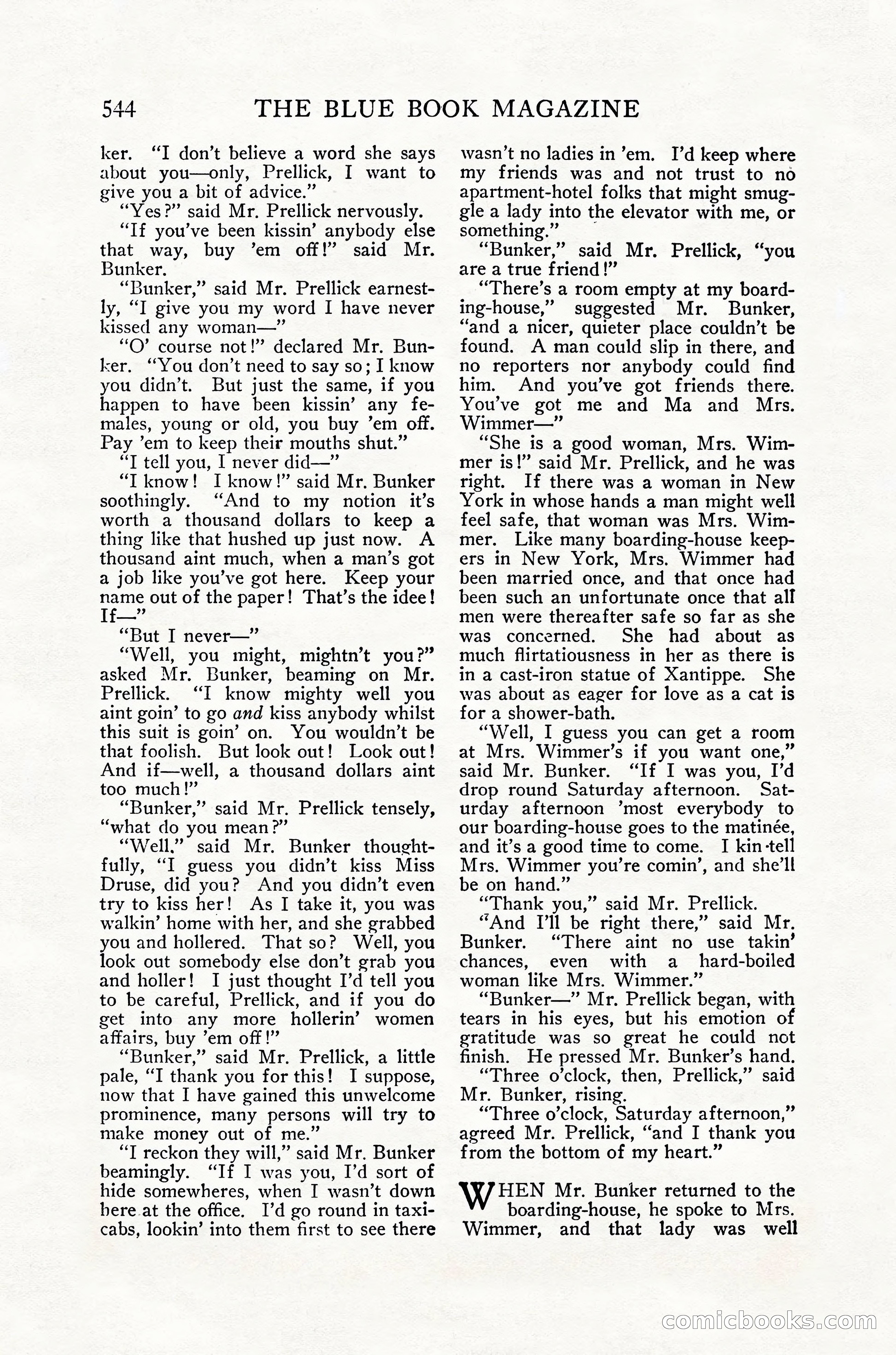The Blue Book Magazine, July 1916 — page 70 of 262