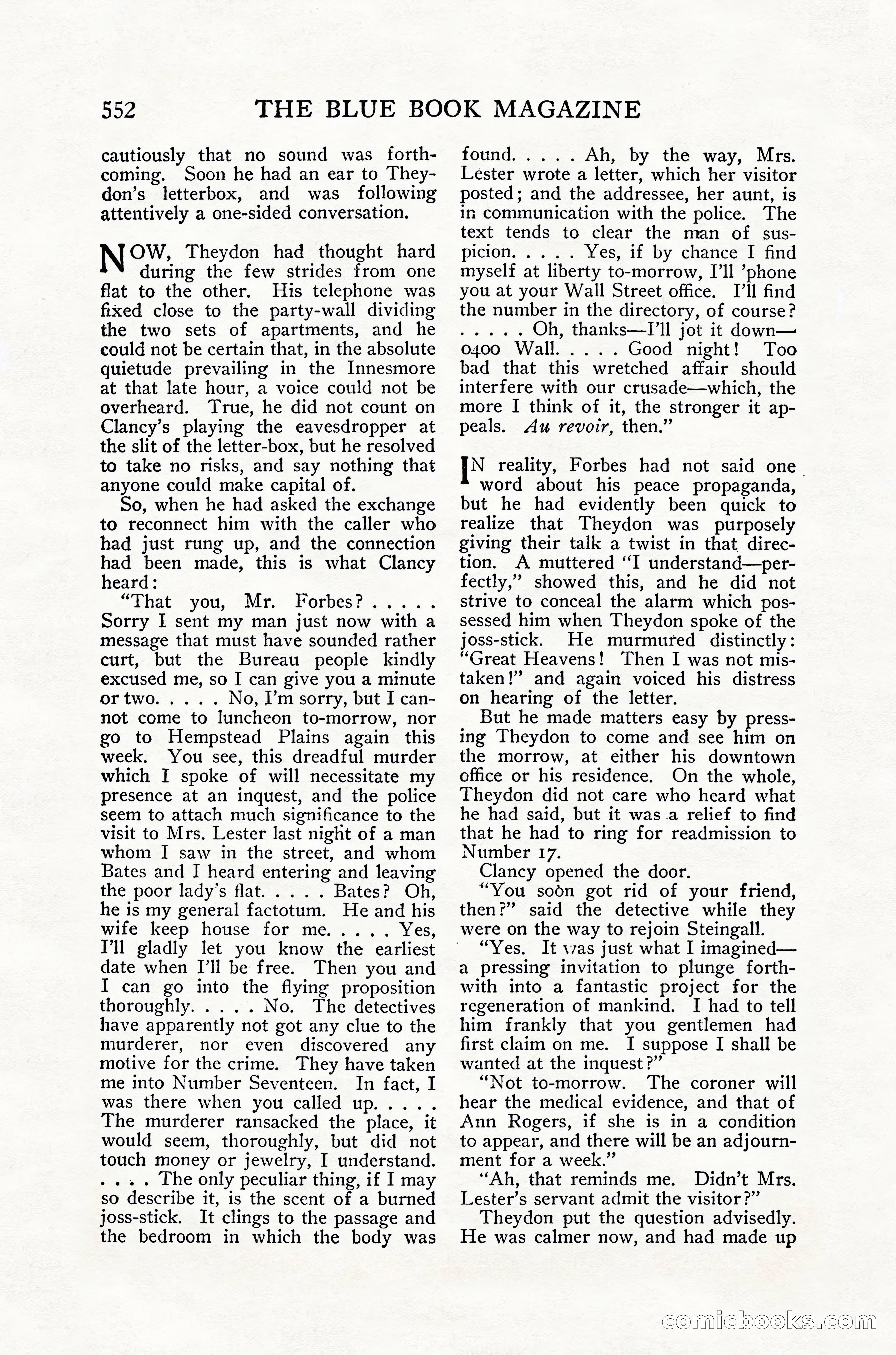 The Blue Book Magazine, July 1916 — page 78 of 262