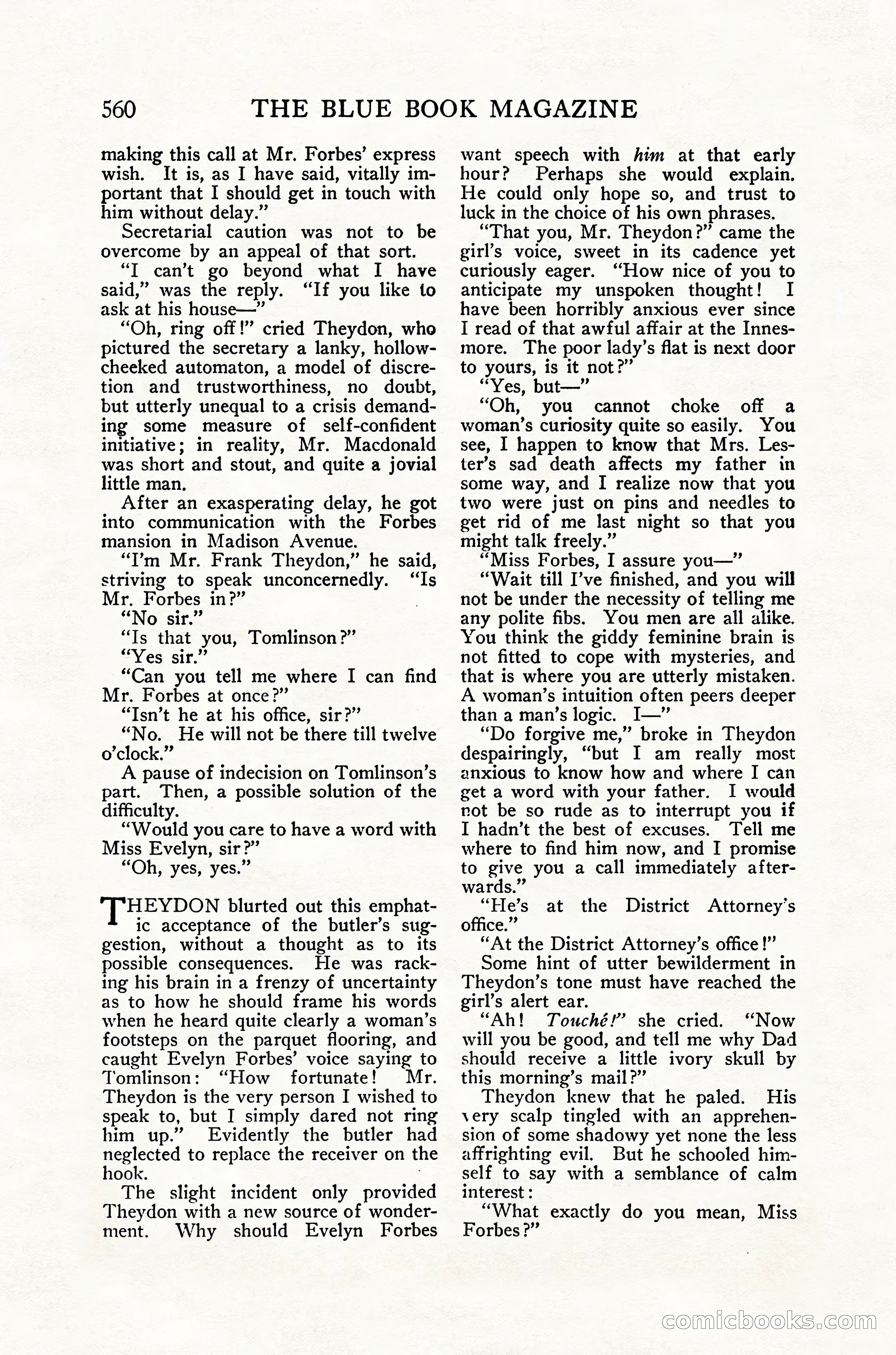 The Blue Book Magazine, July 1916 — page 86 of 262