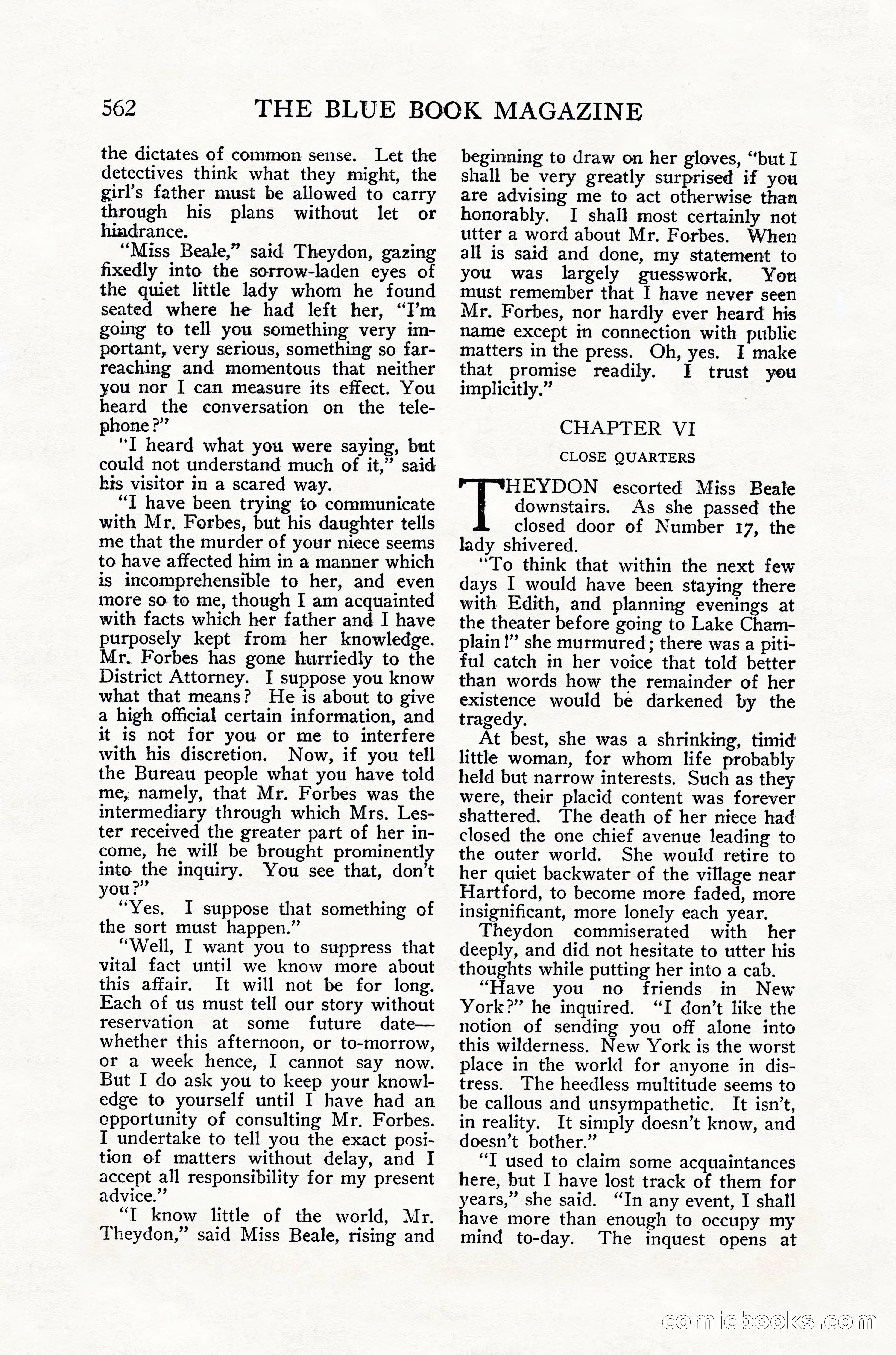 The Blue Book Magazine, July 1916 — page 88 of 262