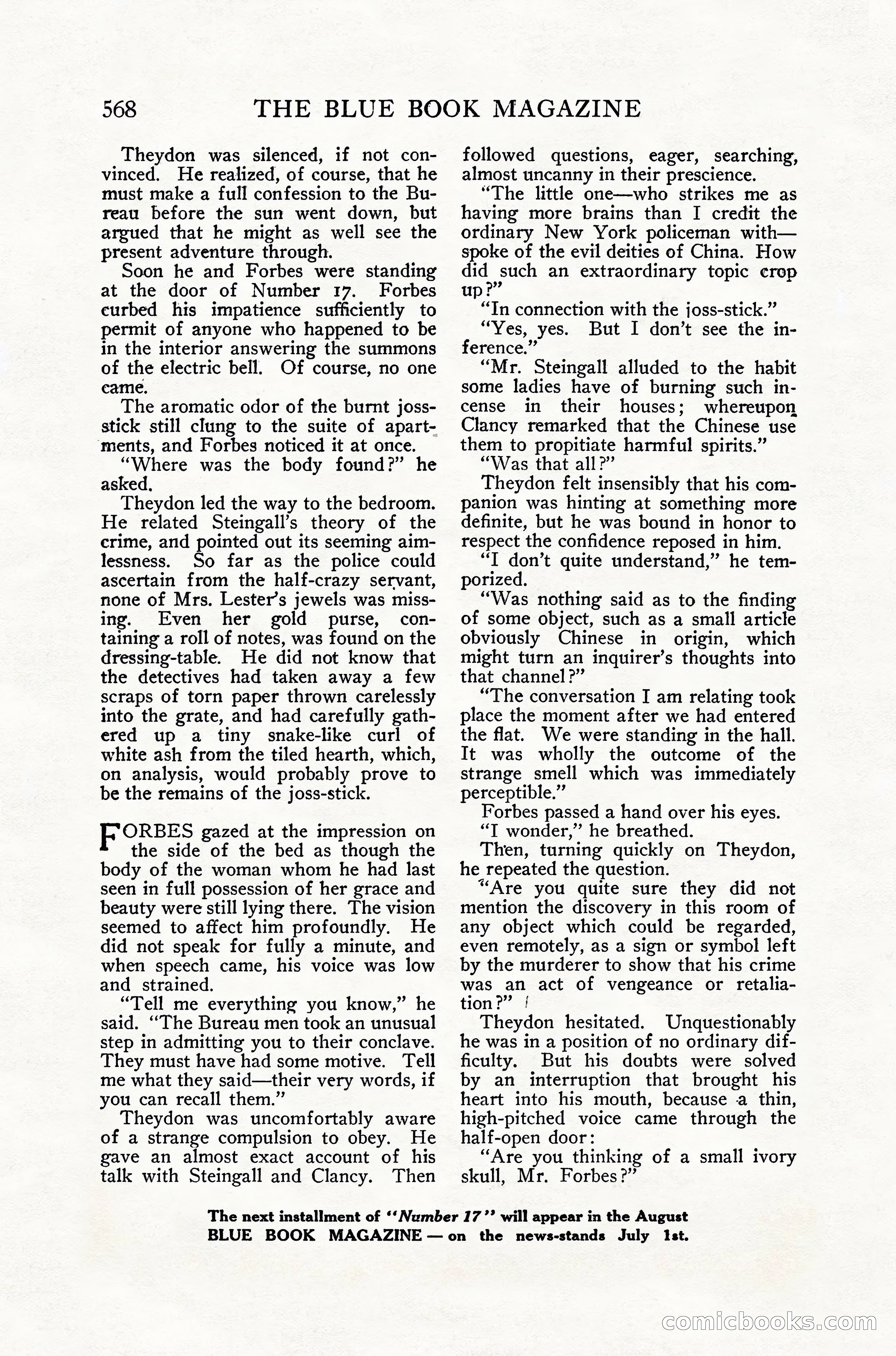 The Blue Book Magazine, July 1916 — page 94 of 262
