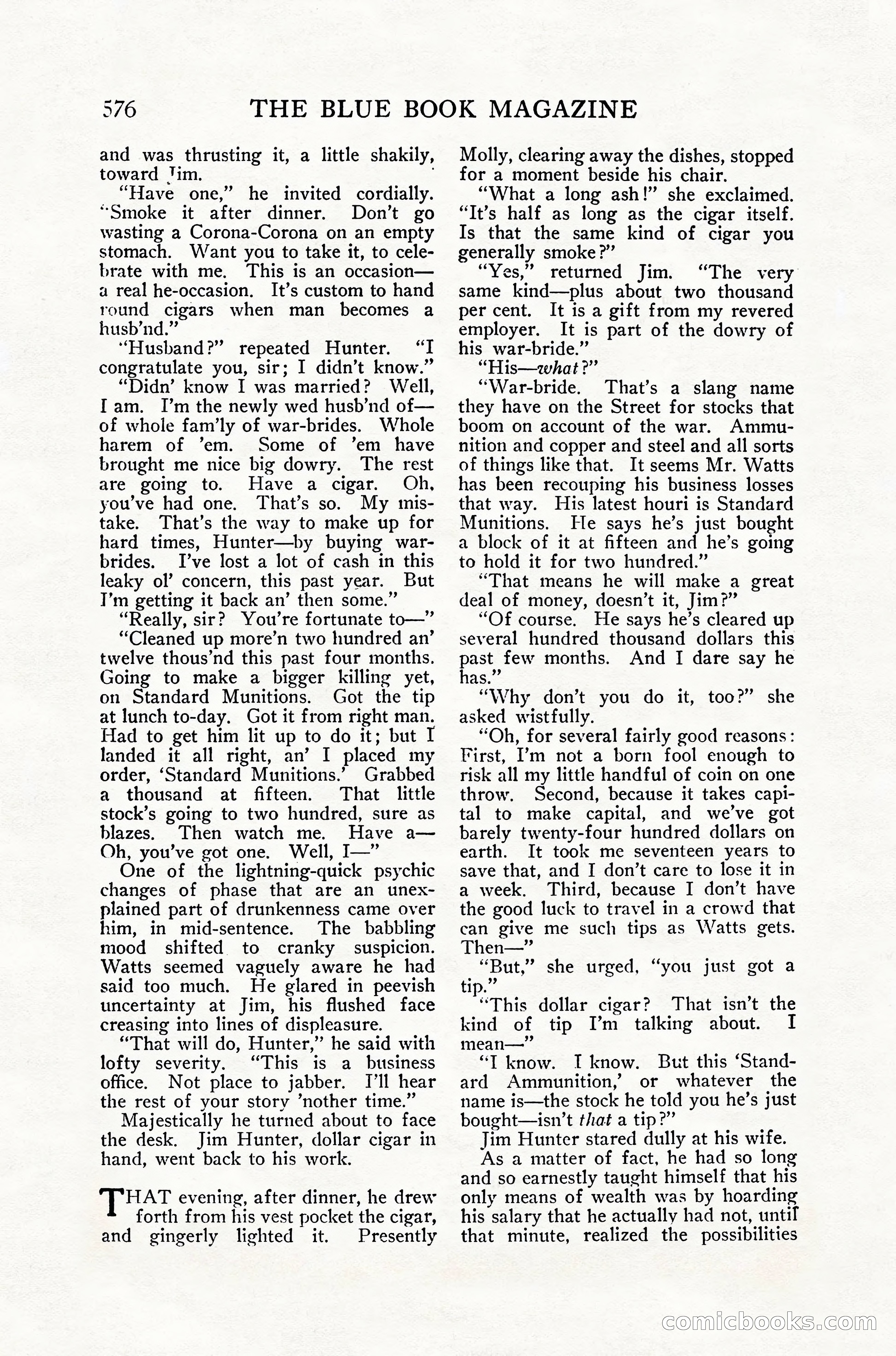 The Blue Book Magazine, July 1916 — page 102 of 262