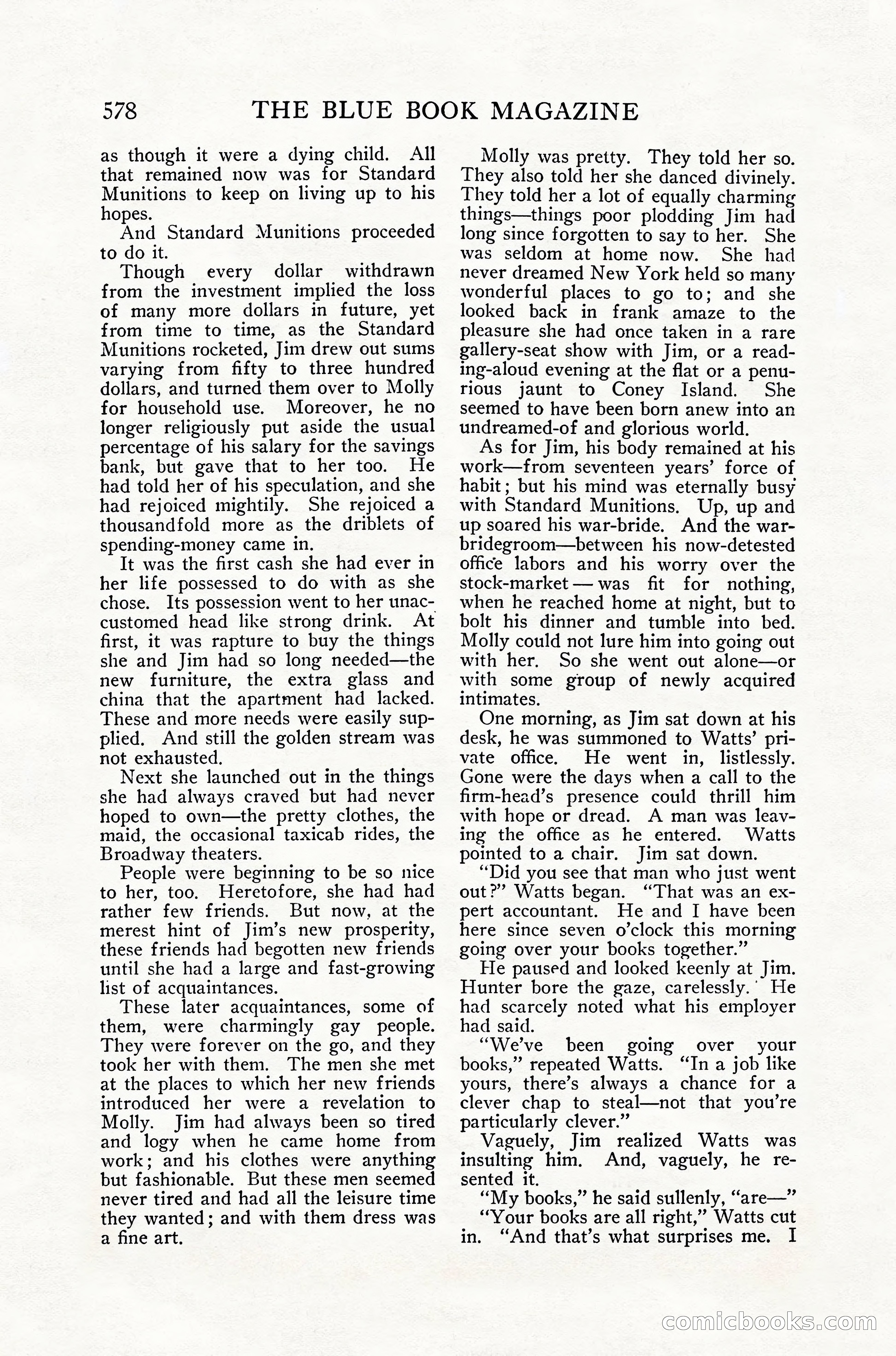 The Blue Book Magazine, July 1916 — page 104 of 262