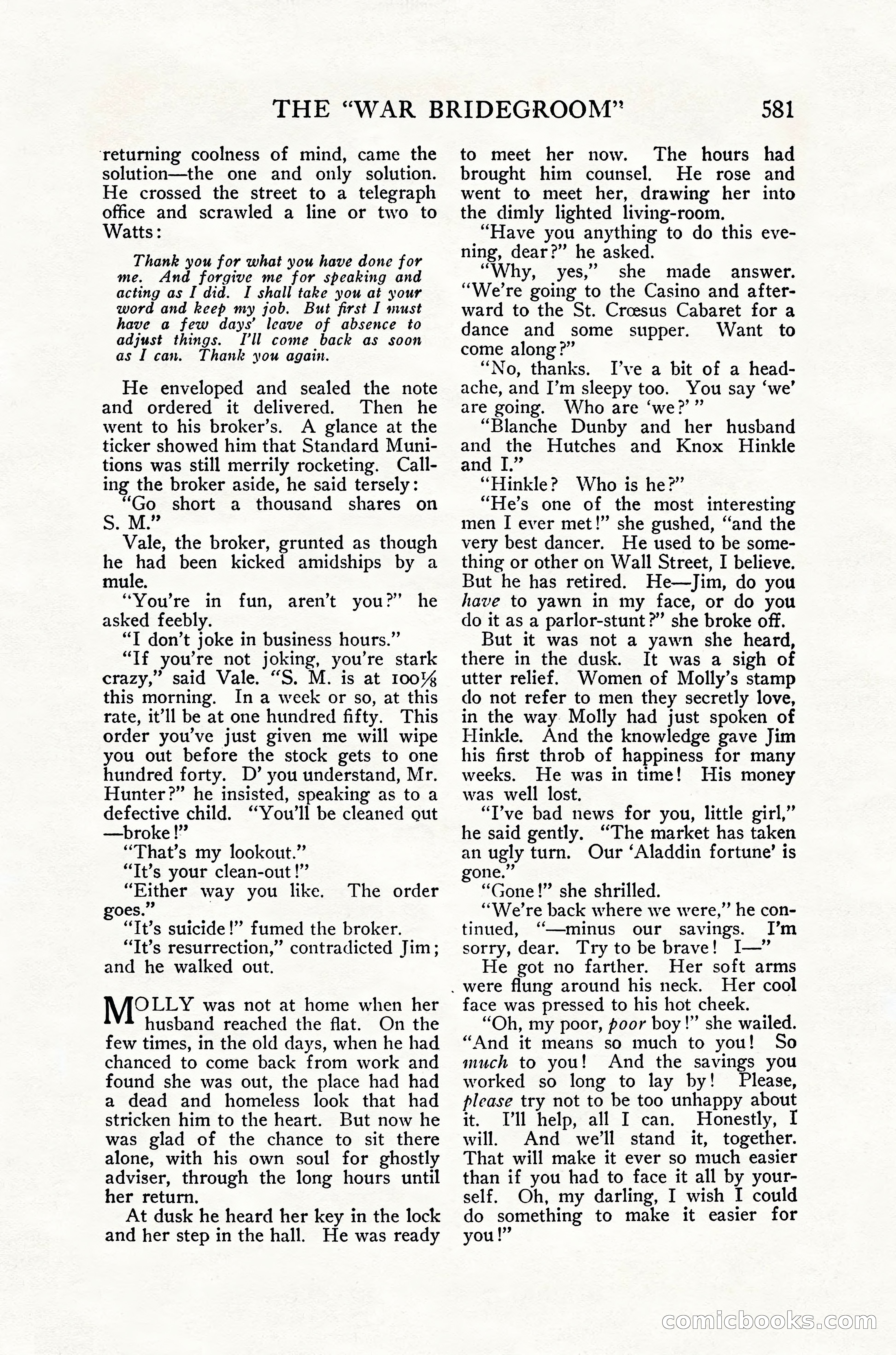 The Blue Book Magazine, July 1916 — page 107 of 262