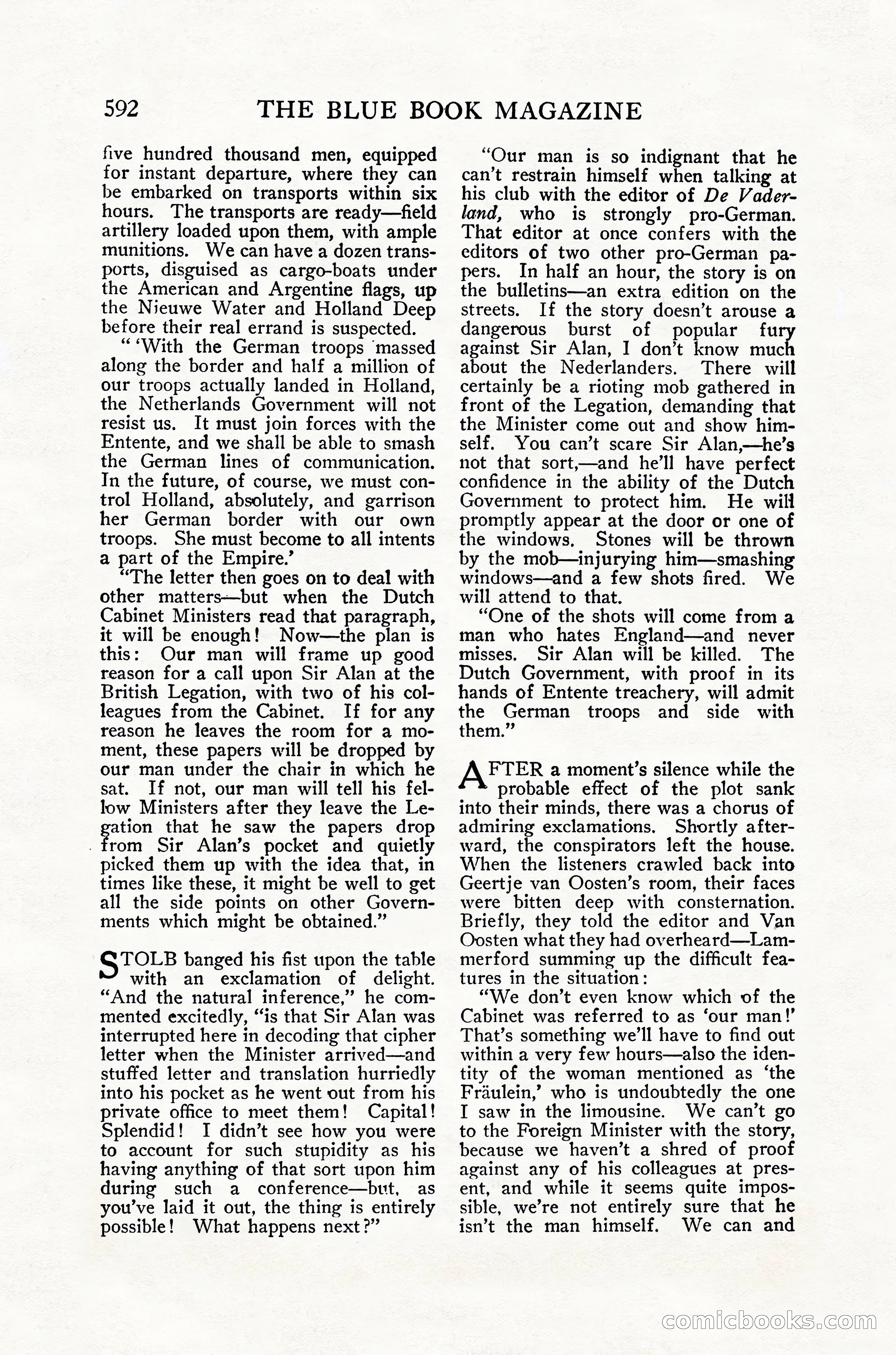 The Blue Book Magazine, July 1916 — page 118 of 262