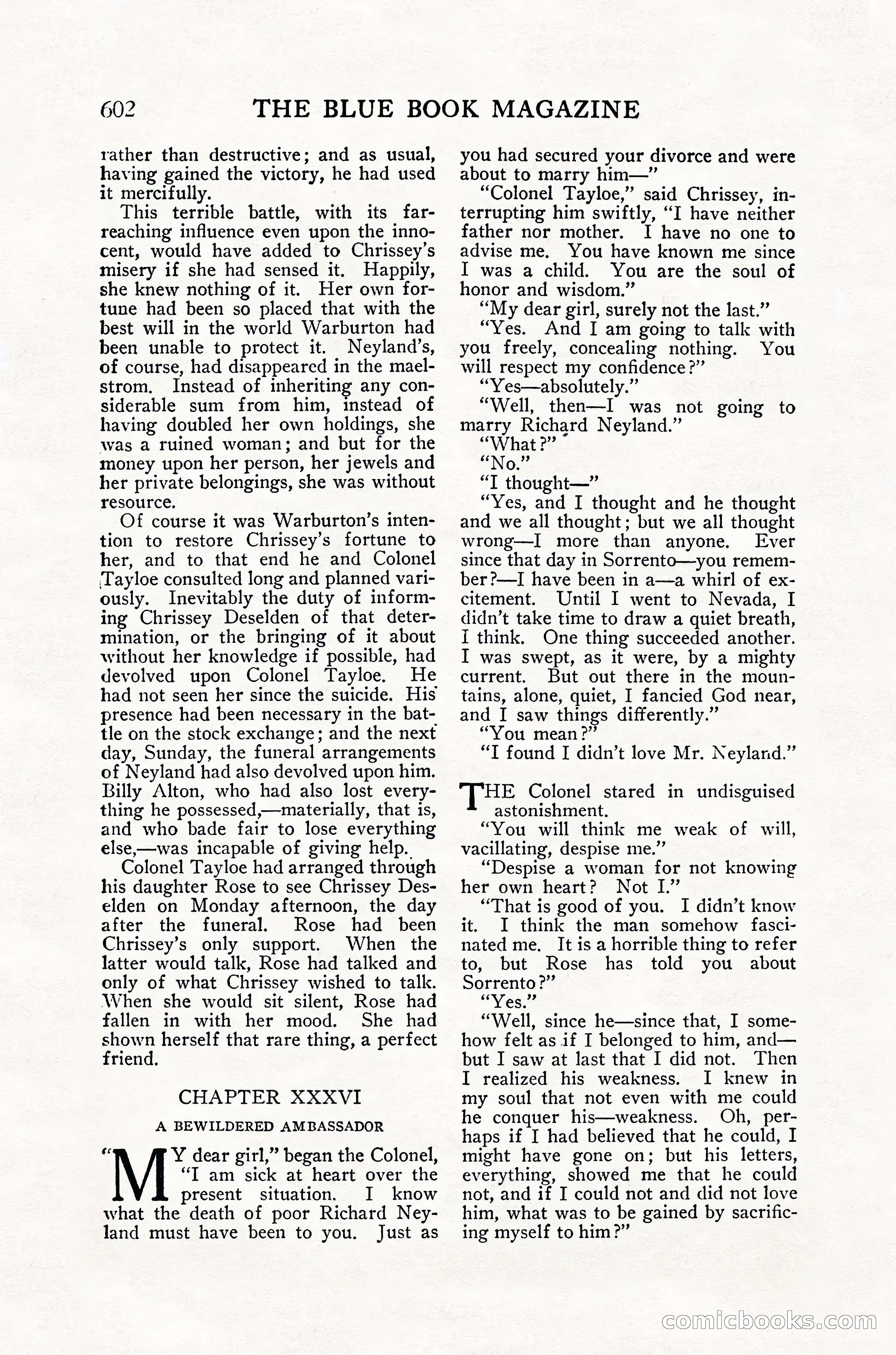 The Blue Book Magazine, July 1916 — page 128 of 262