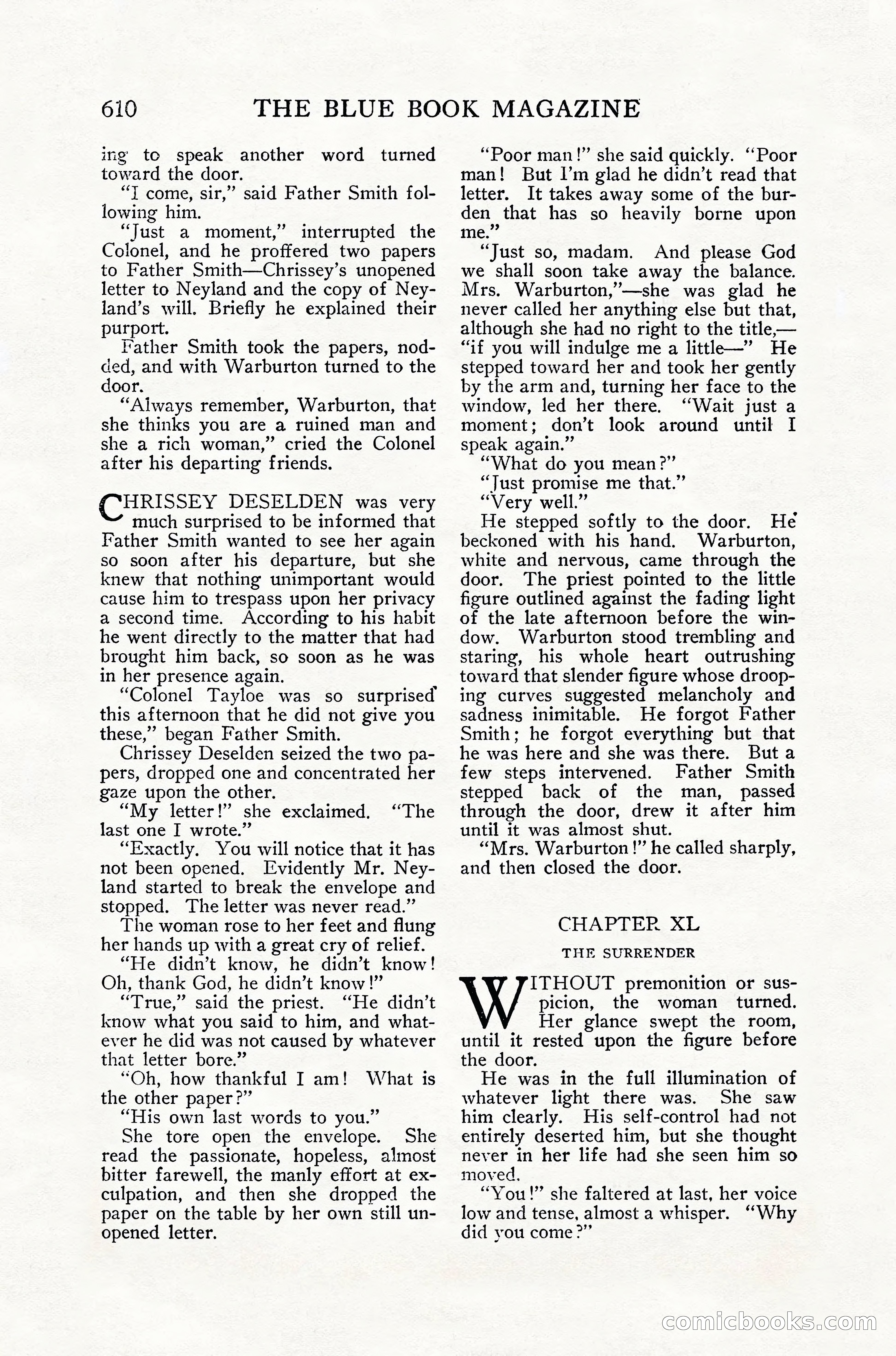The Blue Book Magazine, July 1916 — page 136 of 262