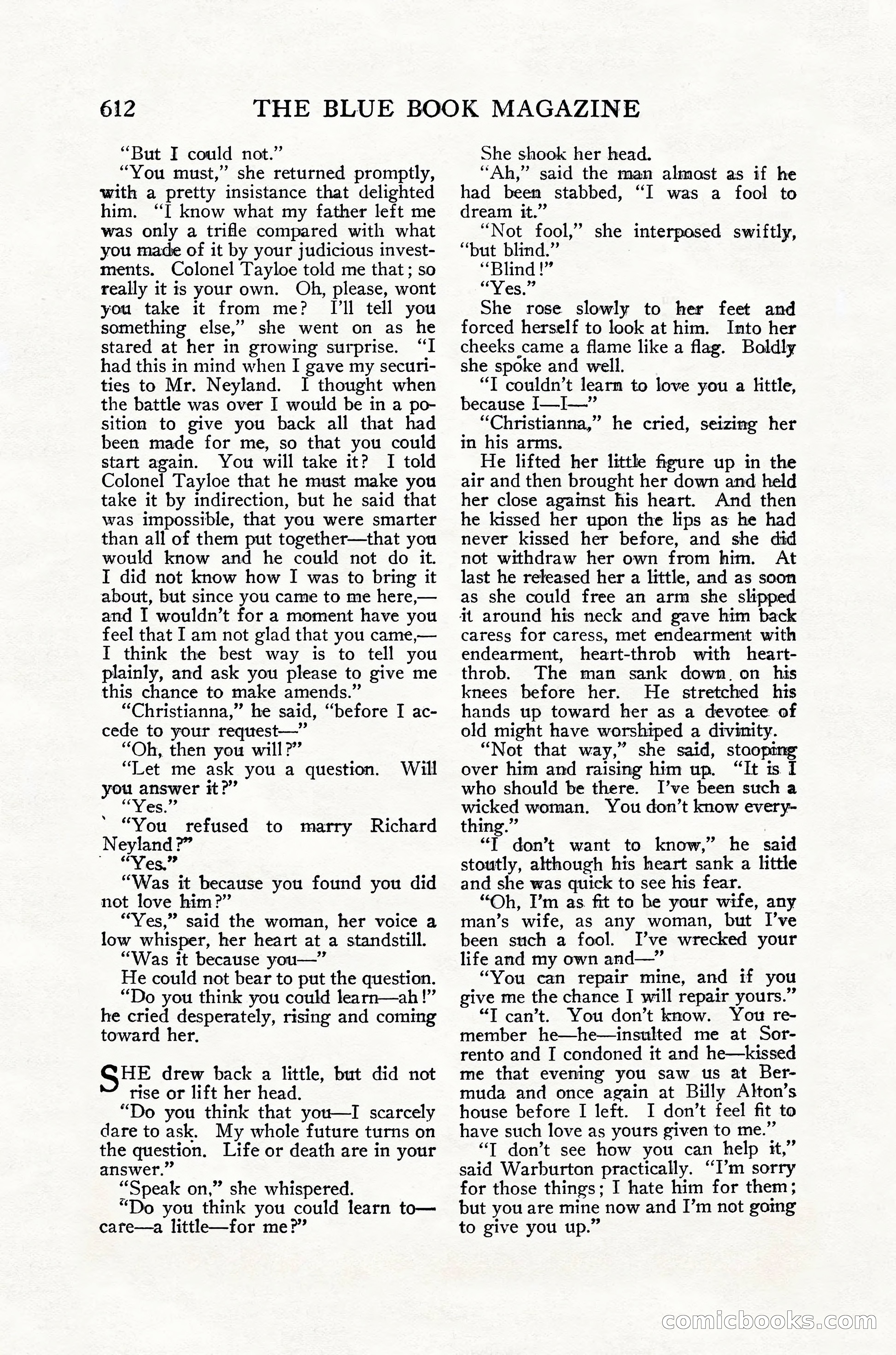 The Blue Book Magazine, July 1916 — page 138 of 262