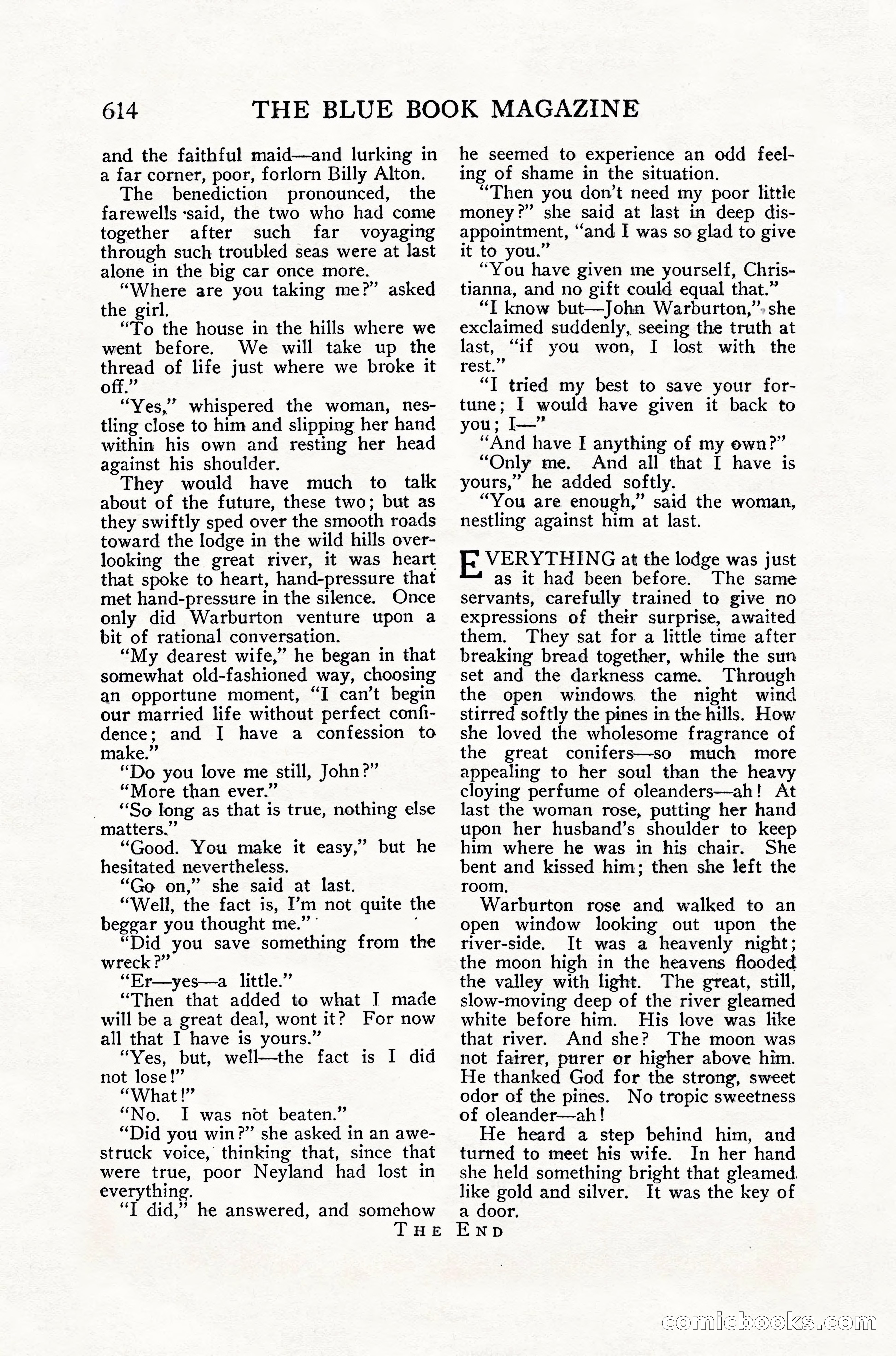 The Blue Book Magazine, July 1916 — page 140 of 262
