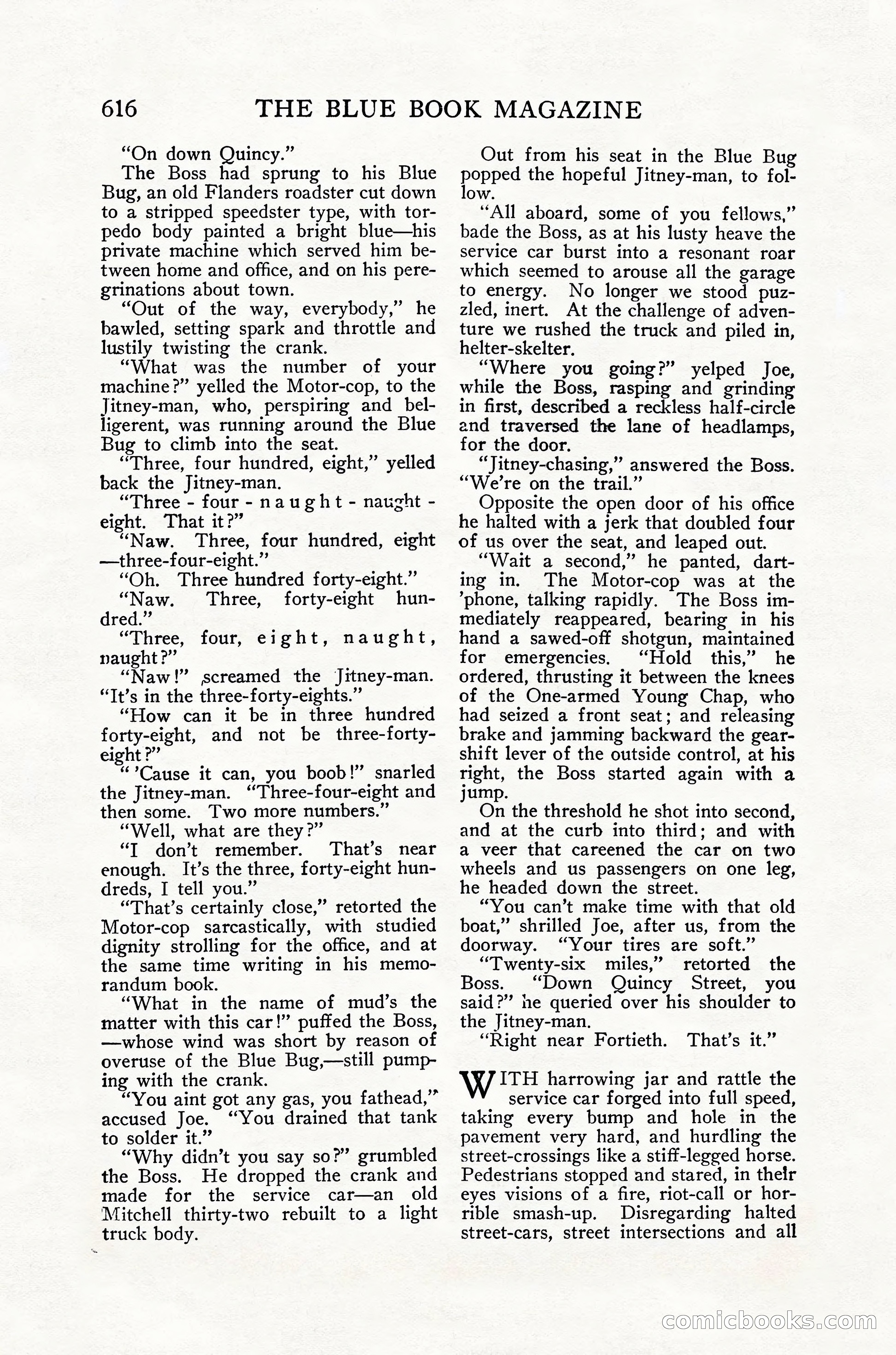 The Blue Book Magazine, July 1916 — page 142 of 262