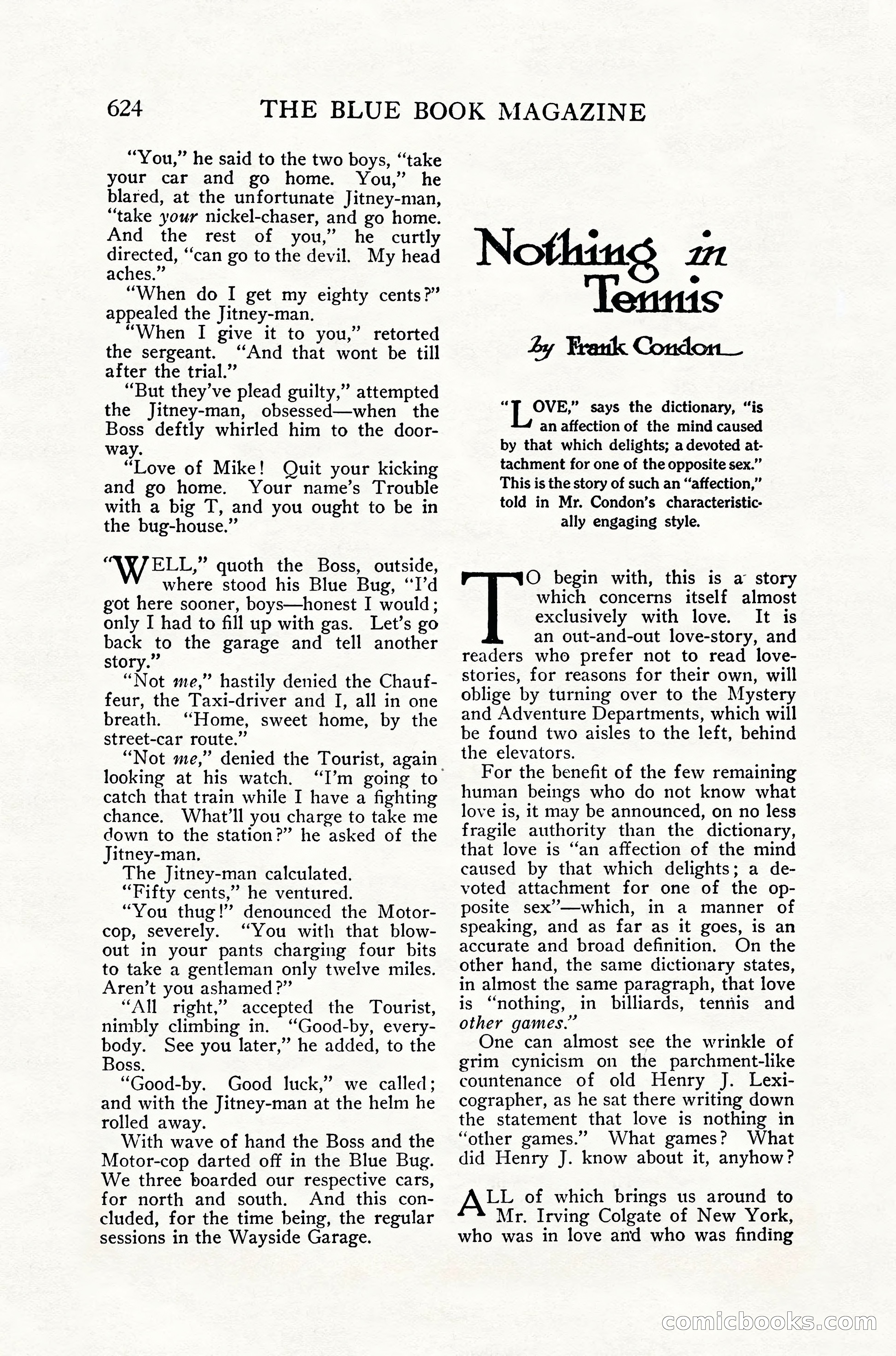 The Blue Book Magazine, July 1916 — page 150 of 262
