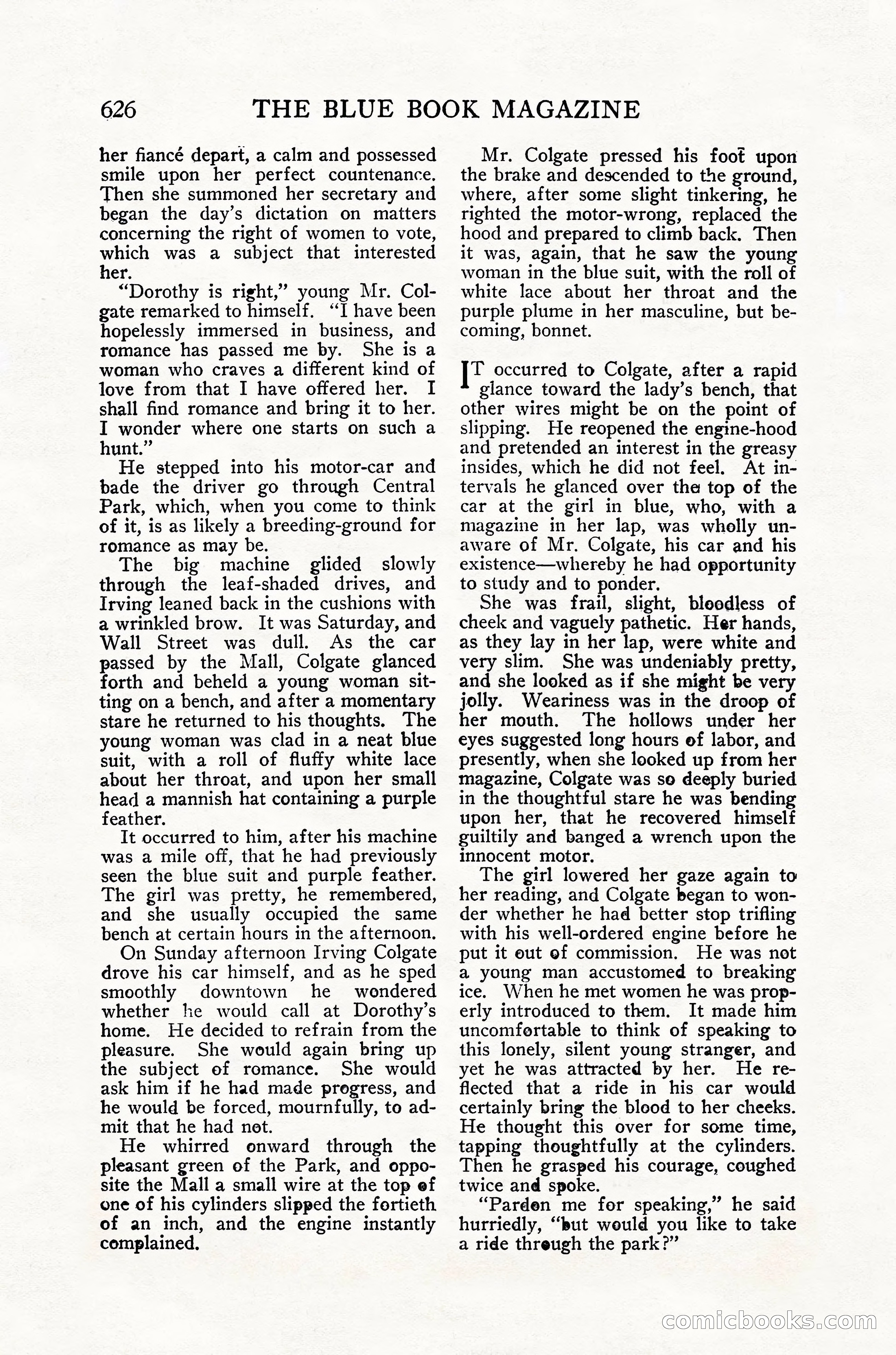 The Blue Book Magazine, July 1916 — page 152 of 262
