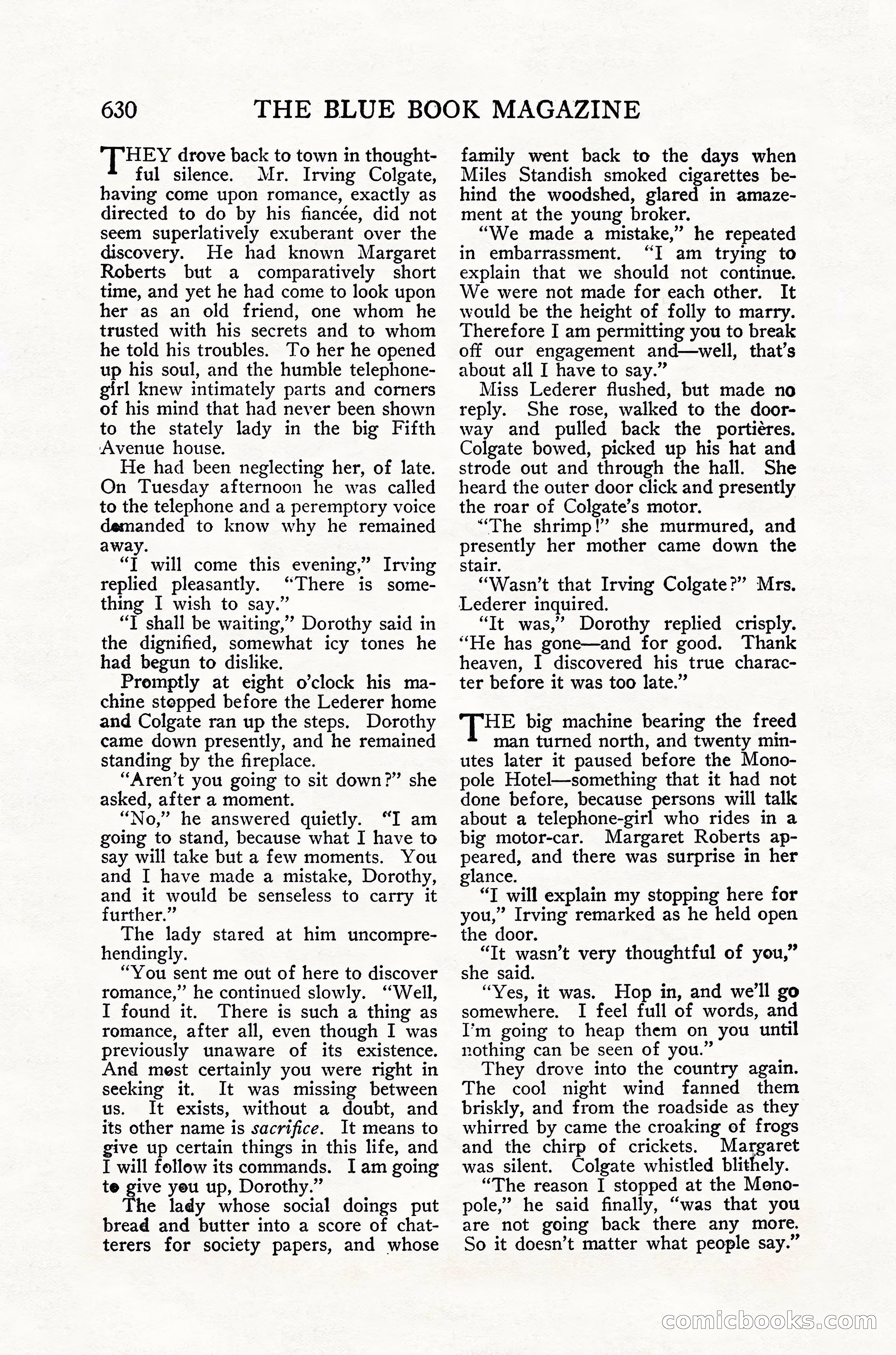 The Blue Book Magazine, July 1916 — page 156 of 262
