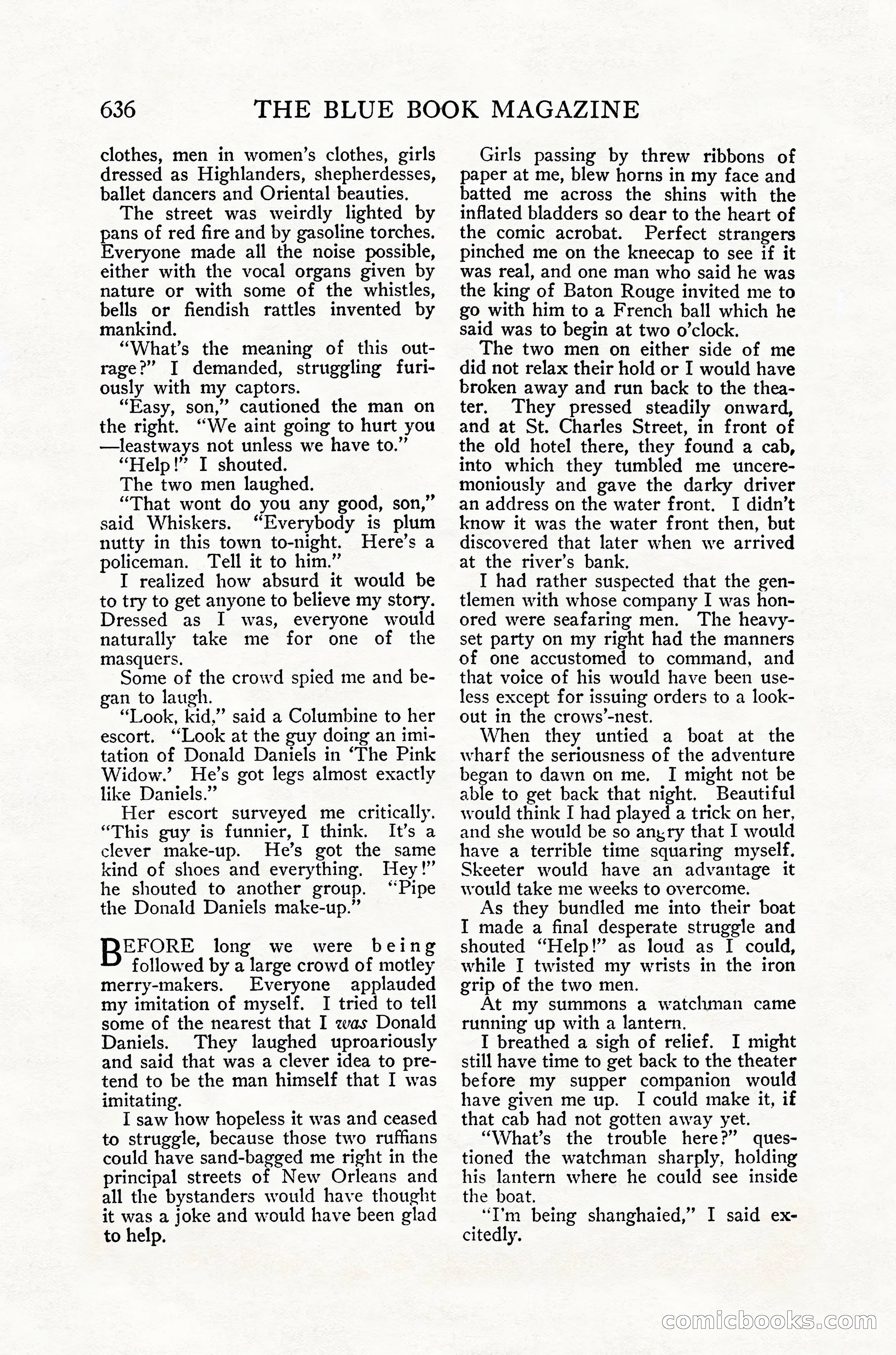 The Blue Book Magazine, July 1916 — page 162 of 262