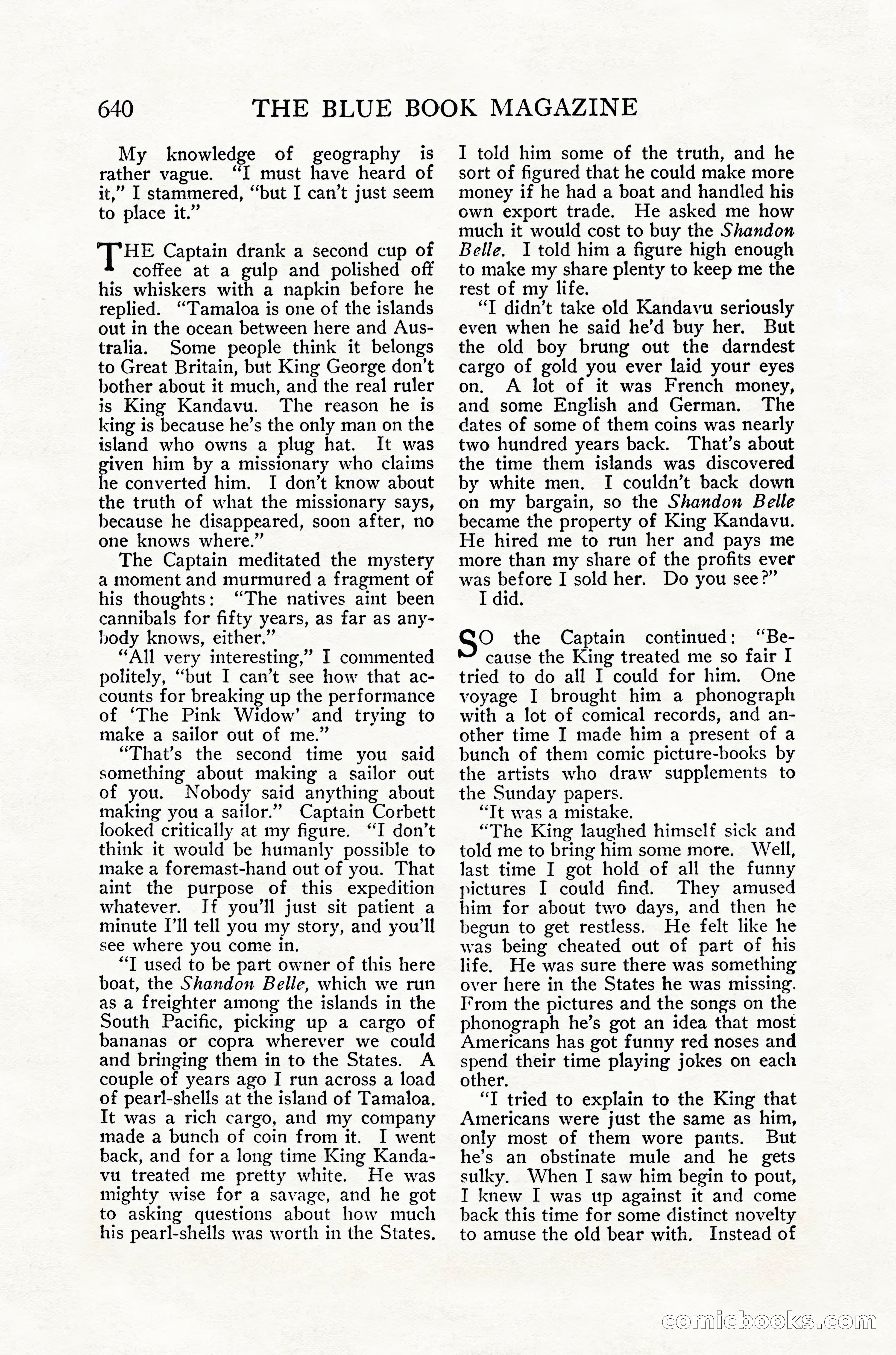 The Blue Book Magazine, July 1916 — page 166 of 262
