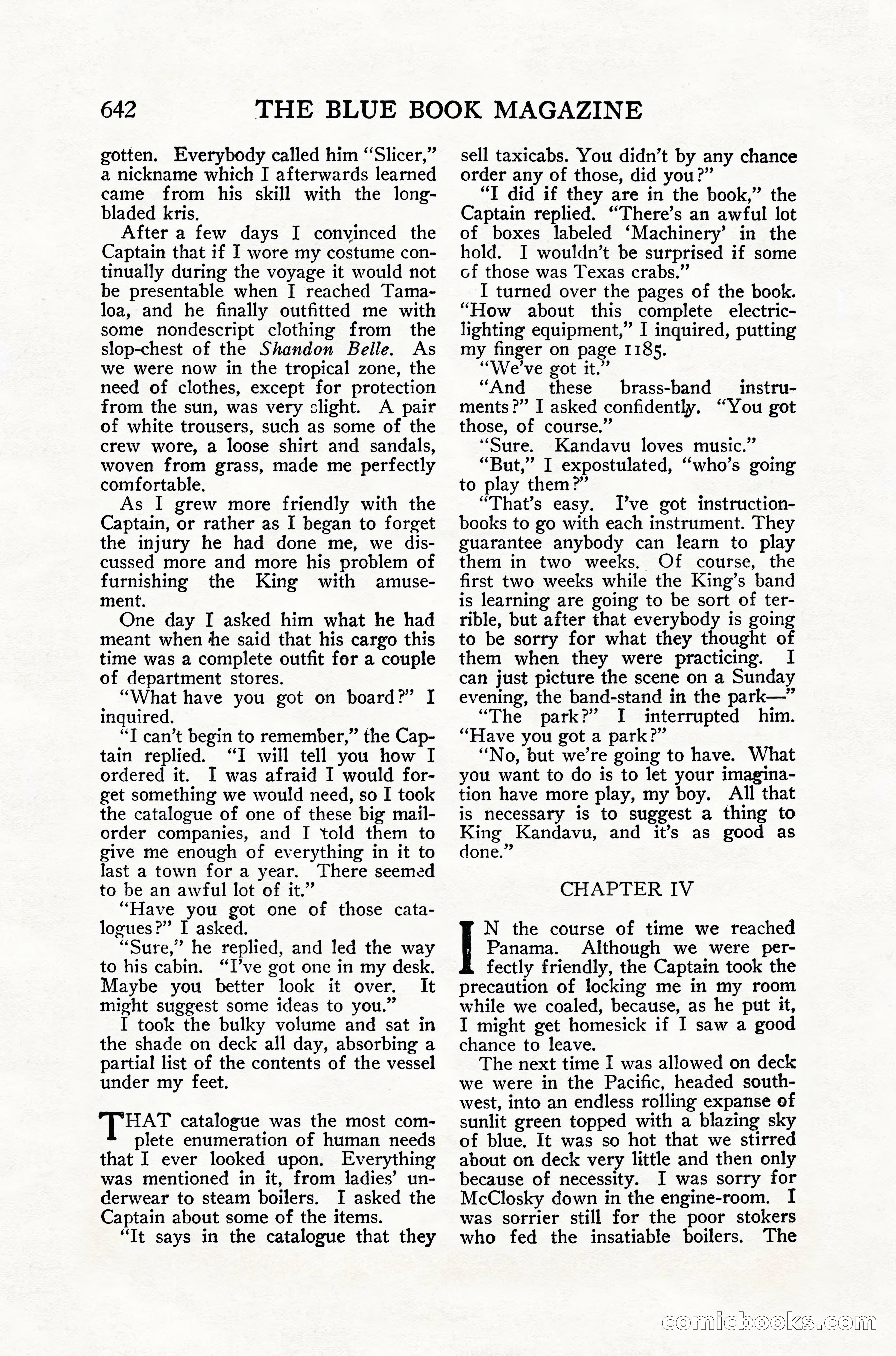 The Blue Book Magazine, July 1916 — page 168 of 262