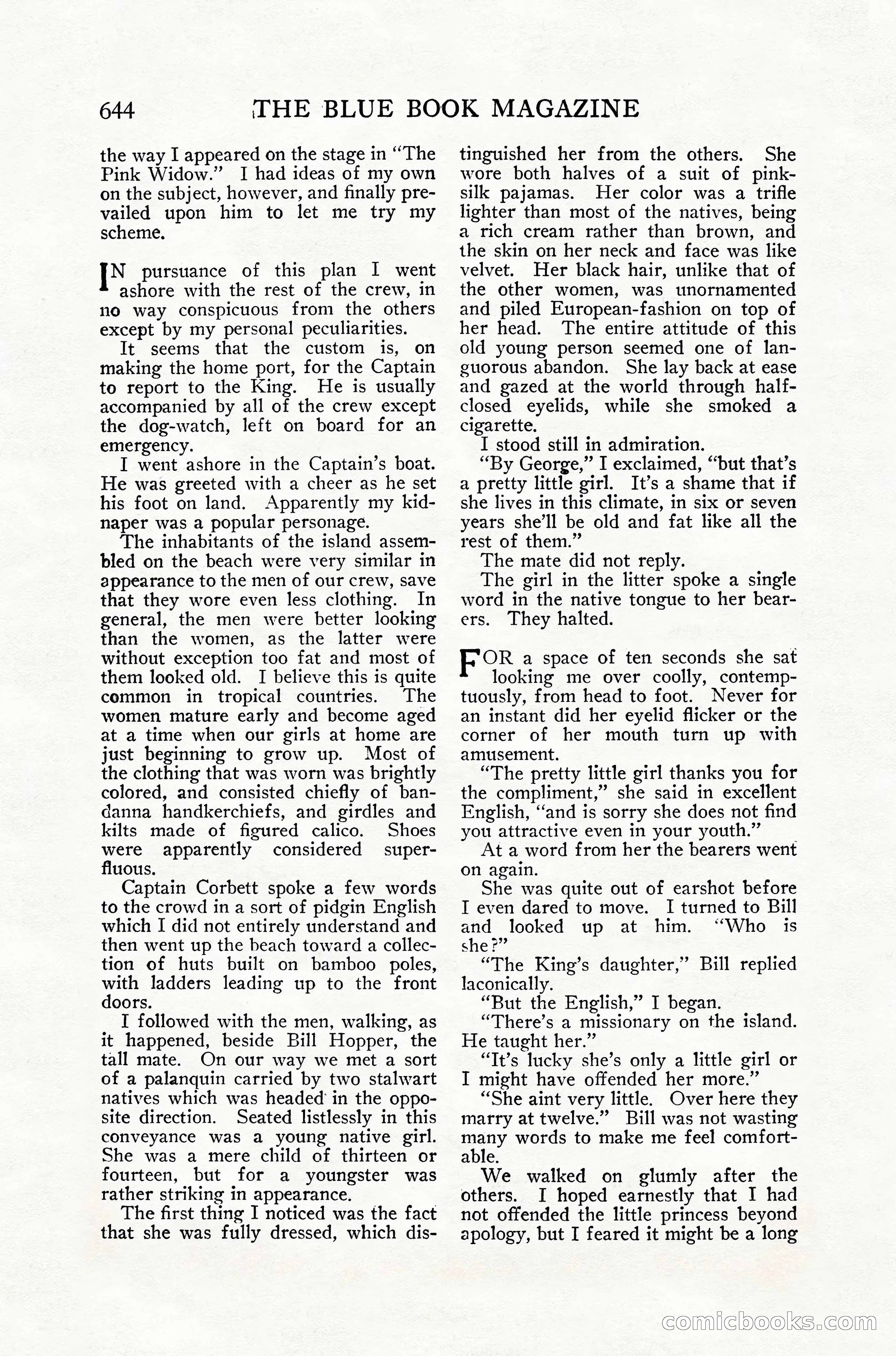 The Blue Book Magazine, July 1916 — page 170 of 262