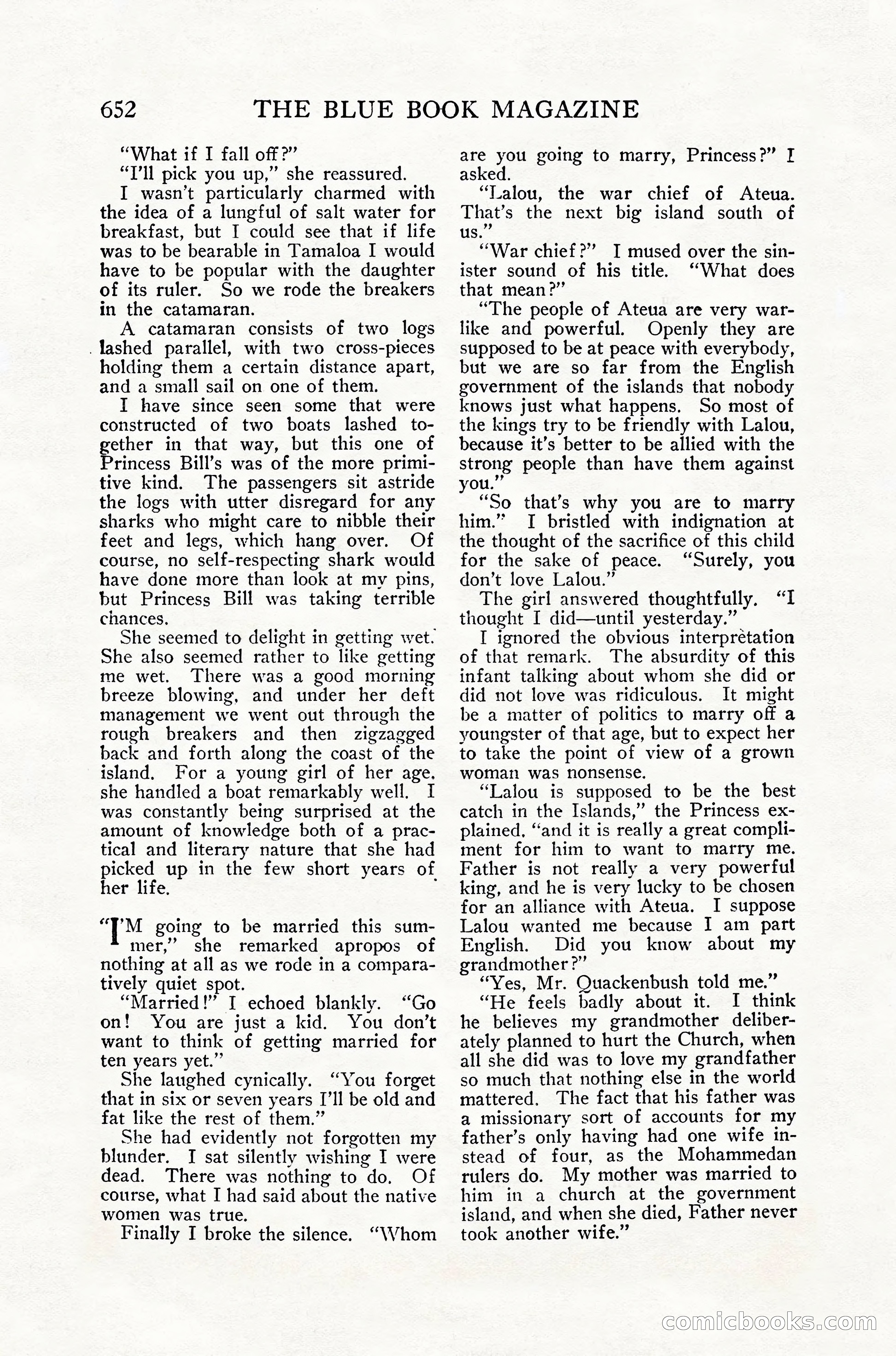 The Blue Book Magazine, July 1916 — page 178 of 262
