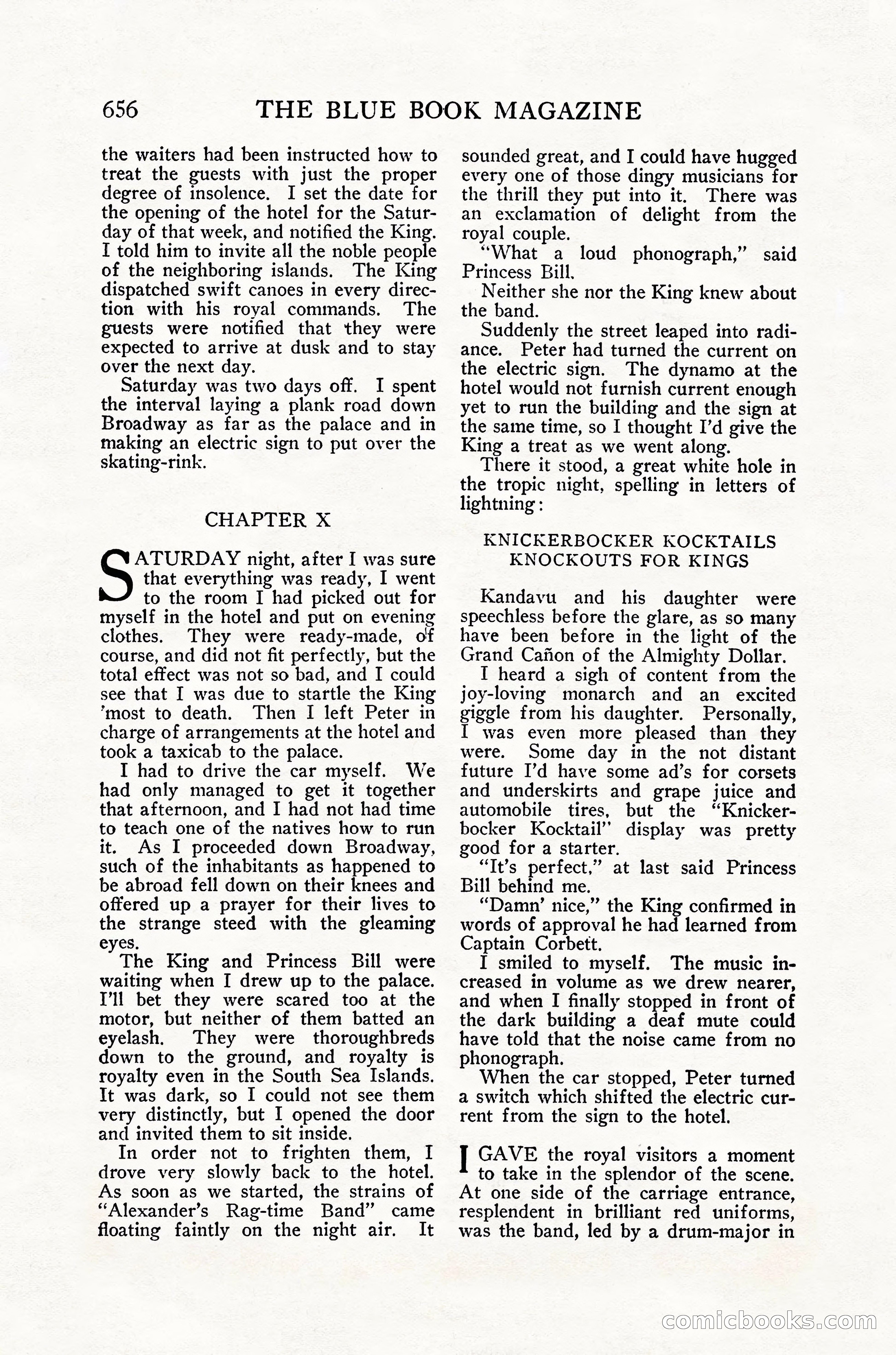 The Blue Book Magazine, July 1916 — page 182 of 262