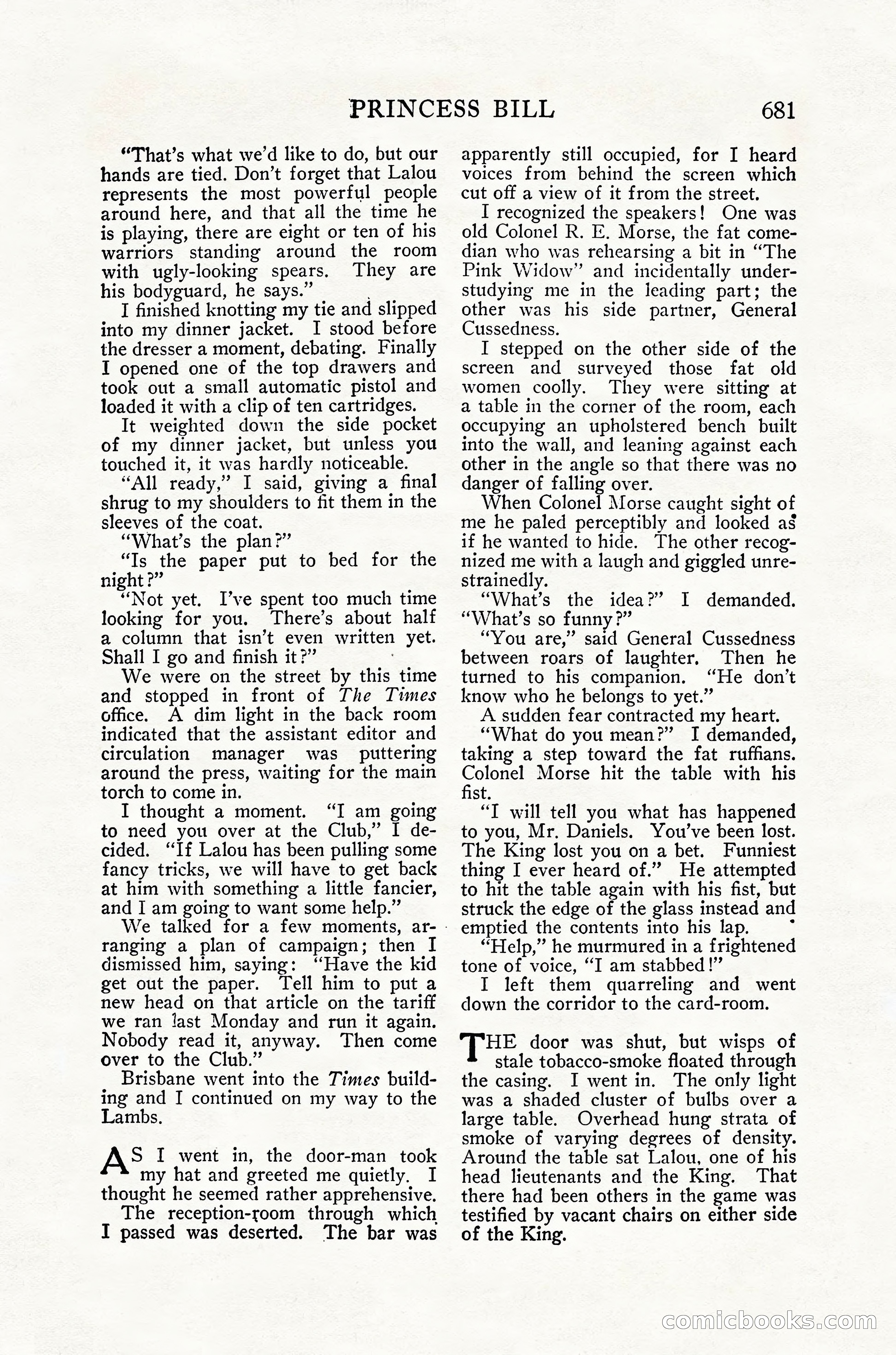 The Blue Book Magazine, July 1916 — page 207 of 262