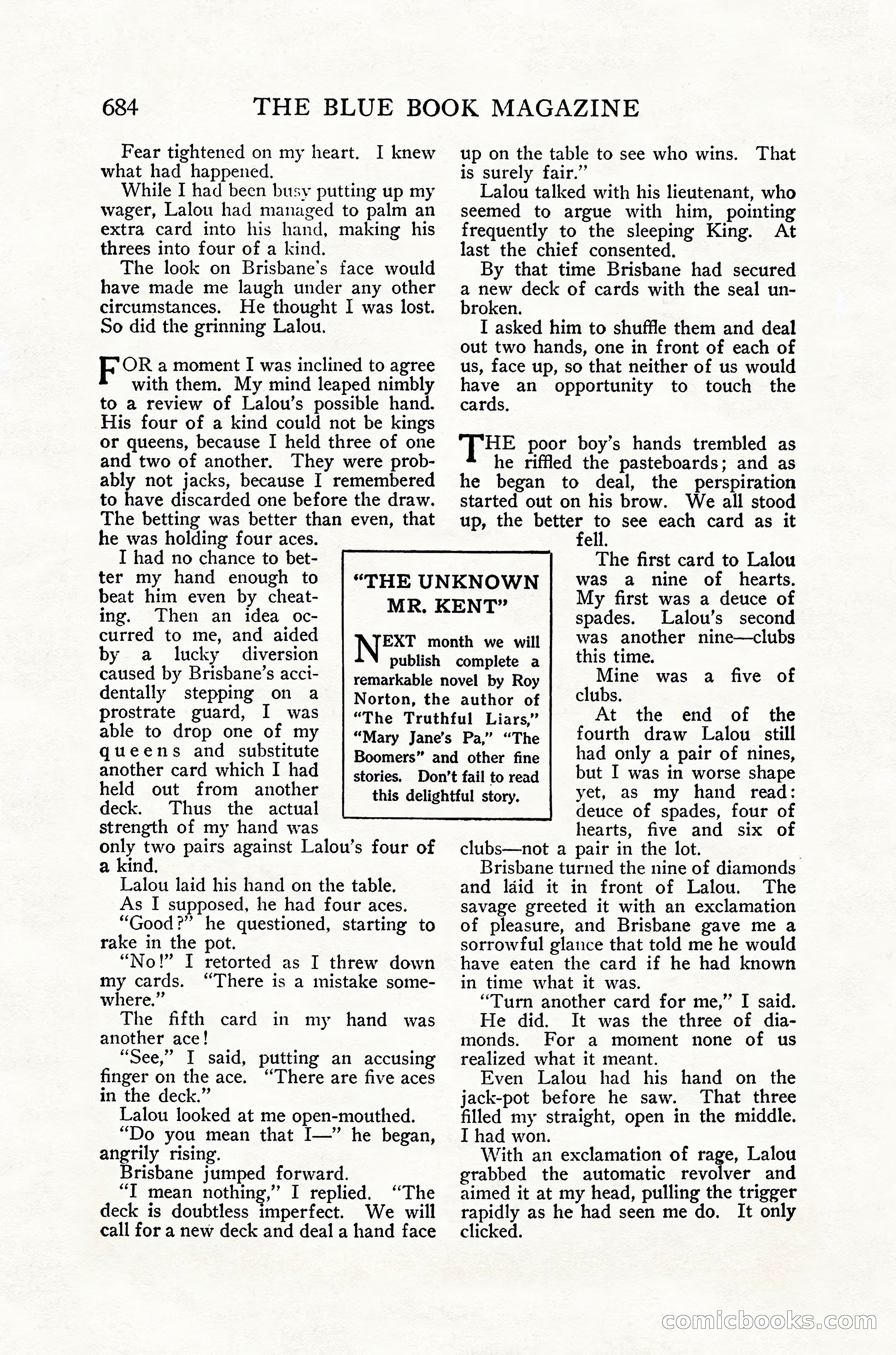 The Blue Book Magazine, July 1916 — page 210 of 262