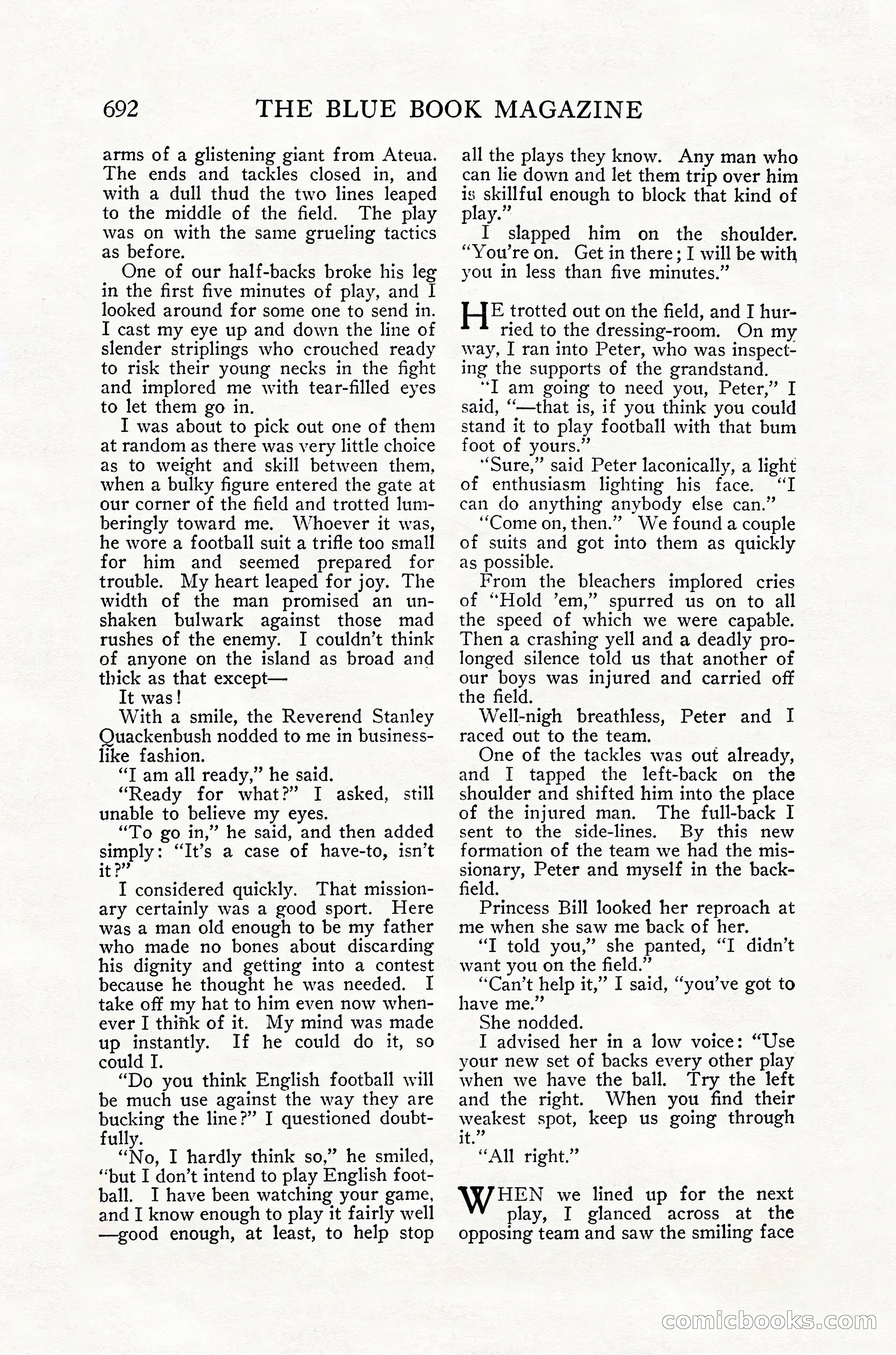 The Blue Book Magazine, July 1916 — page 218 of 262