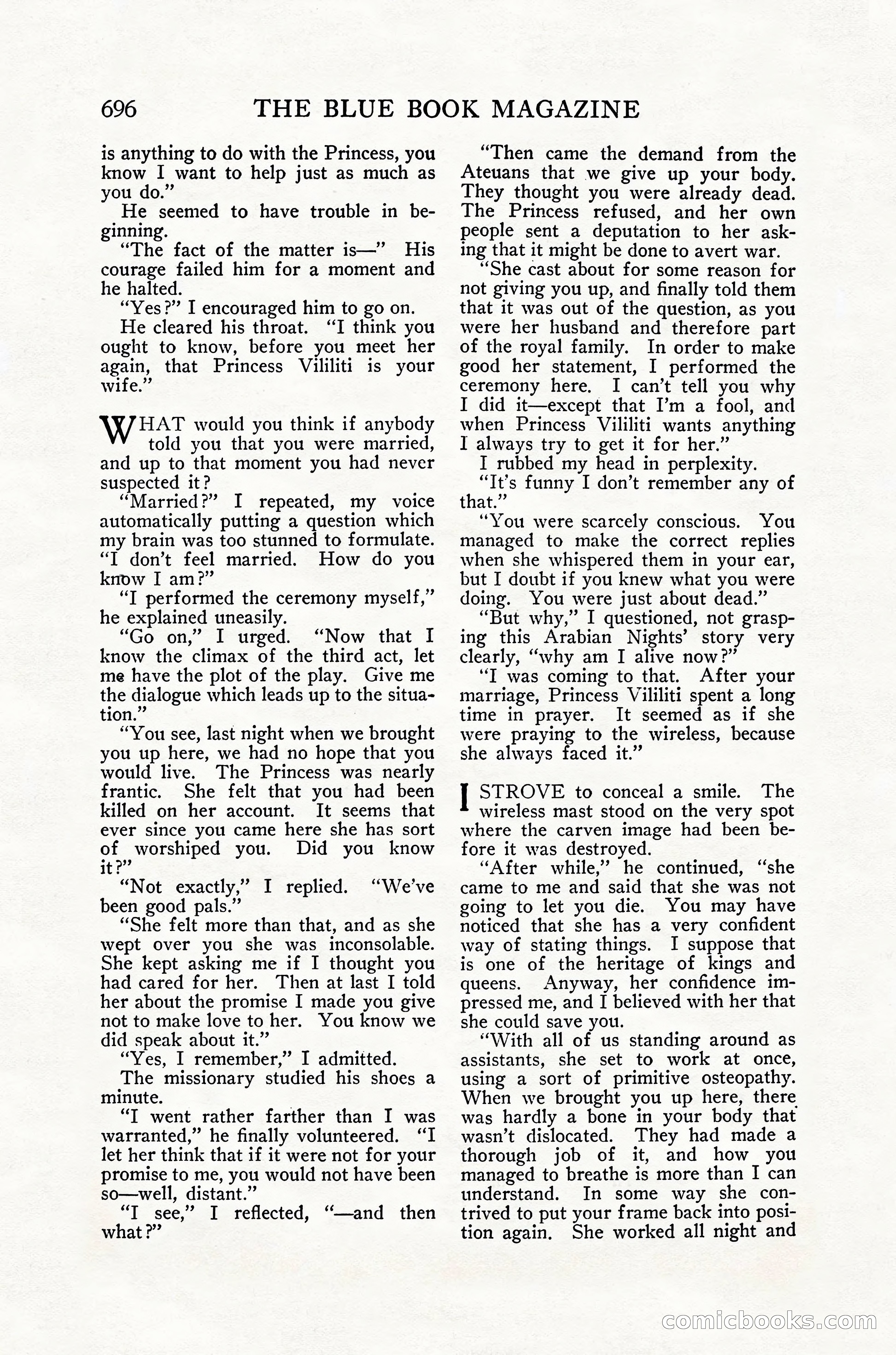 The Blue Book Magazine, July 1916 — page 222 of 262